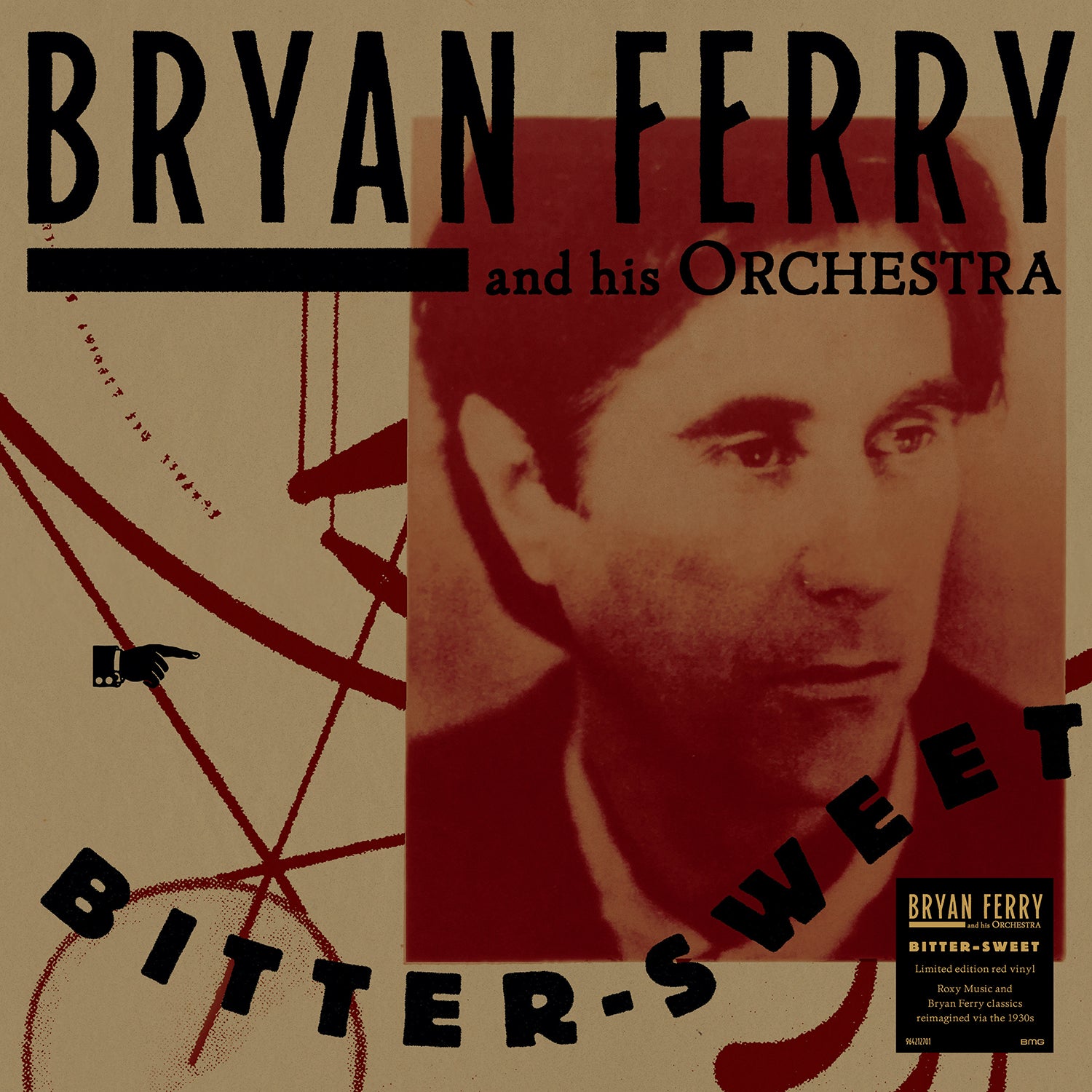 The Bryan Ferry Orchestra - Bitter-Sweet: Limited Red Colour Vinyl LP