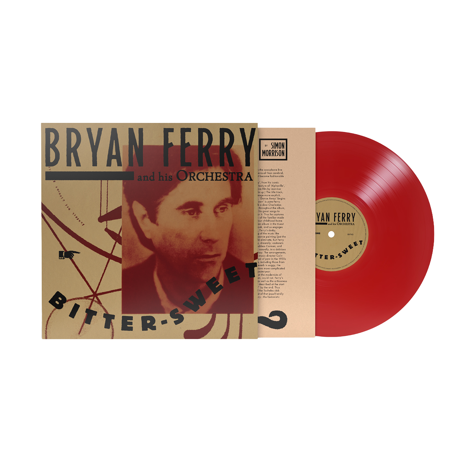 The Bryan Ferry Orchestra - Bitter-Sweet: Limited Red Colour Vinyl LP