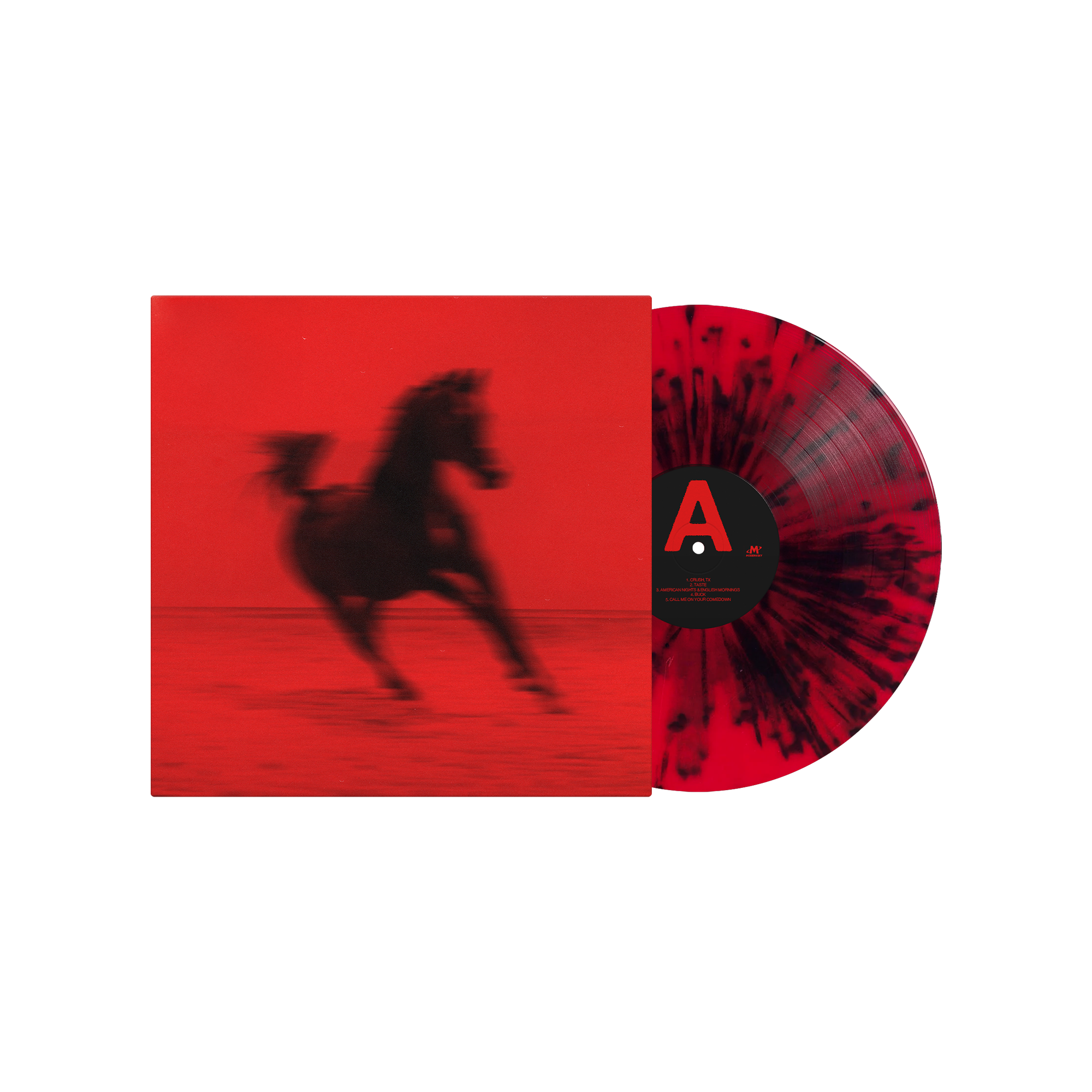 Red Rum Club - BUCK: Limited Red with Black Splatter Vinyl LP