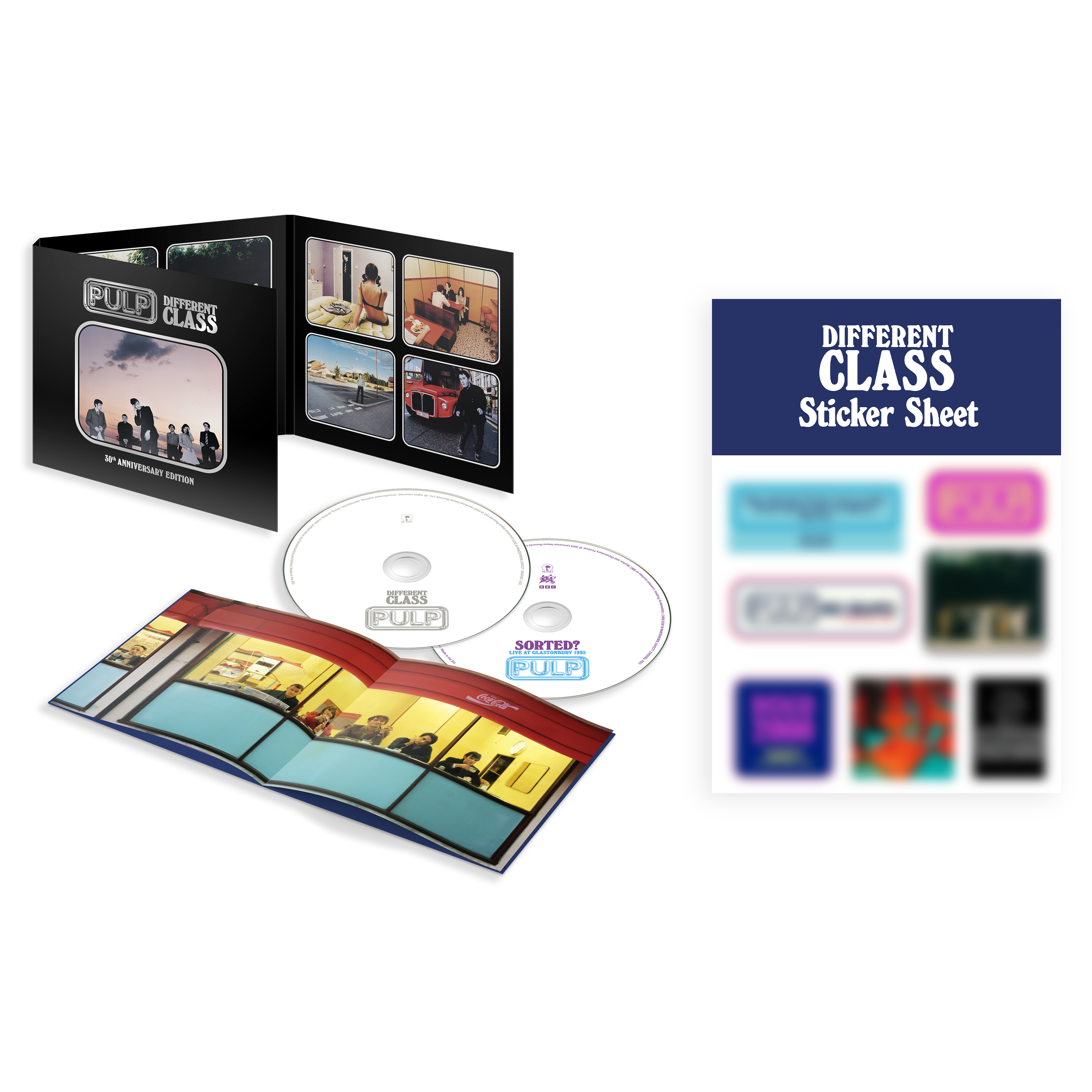 Different Class: 2CD & Sticker Sheet