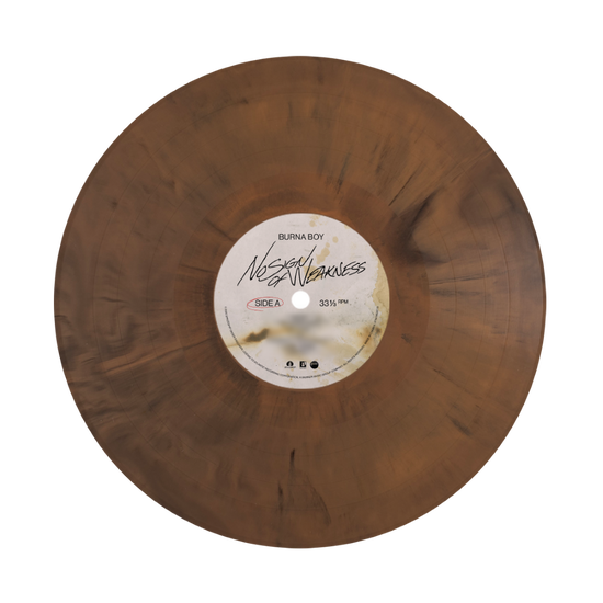 Burna Boy - No Sign of Weakness: Brown Opaque Vinyl LP