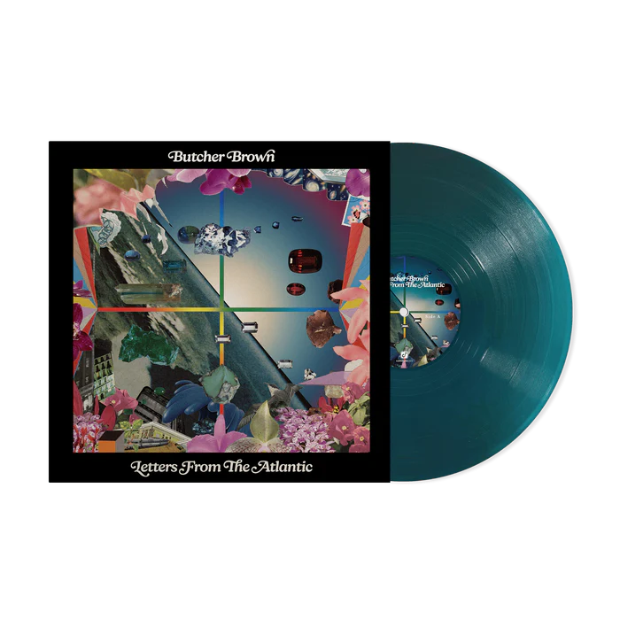 Butcher Brown - Letters From The Atlantic: Translucent Sea Blue Coloured Vinyl LP