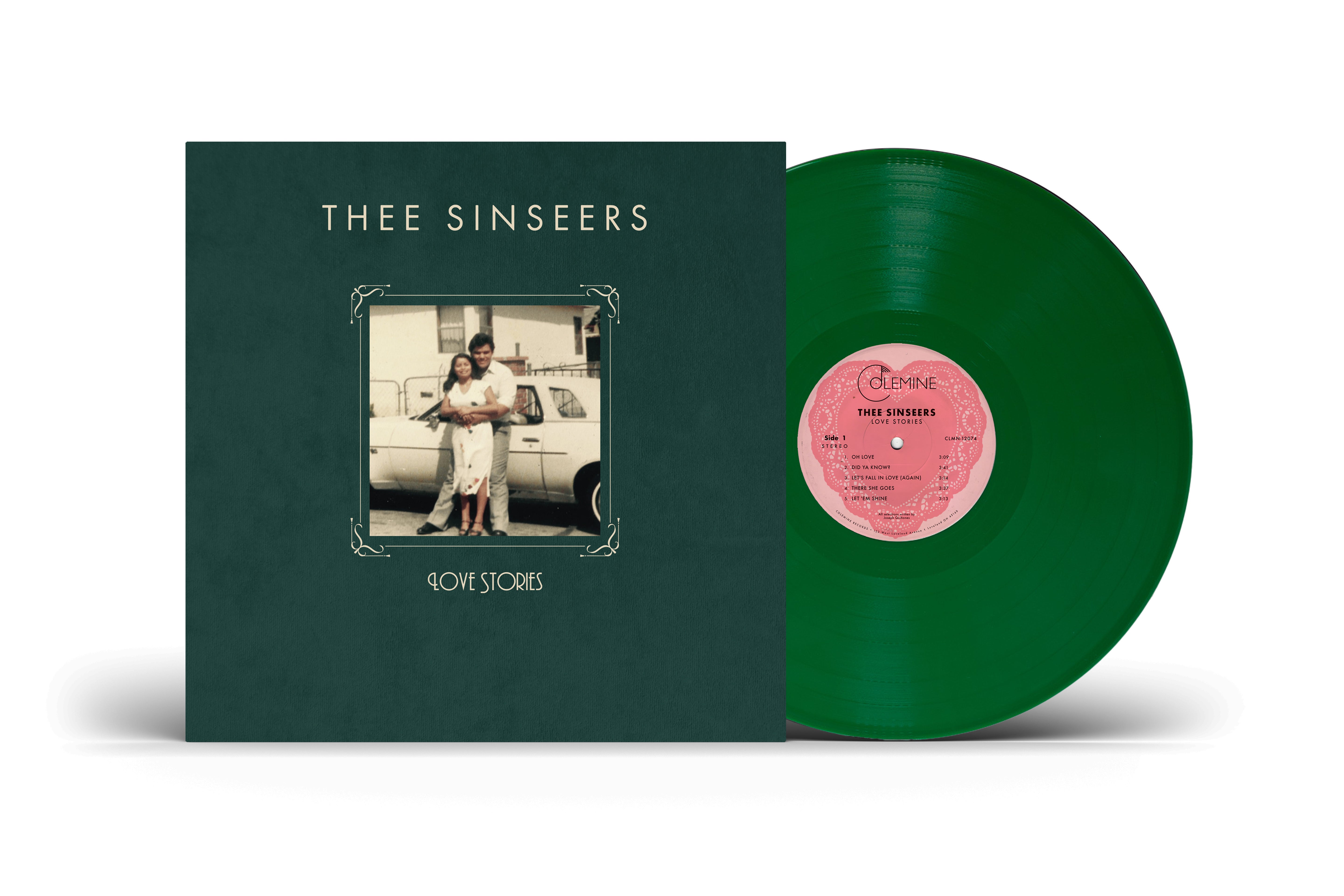 Thee Sinseers - Love Stories: Green Vinyl LP