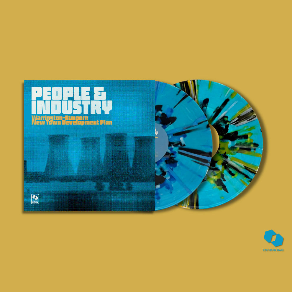 Warrington-Runcorn New Town Development Plan - People & Industry: Special Edition Splatter 2LP