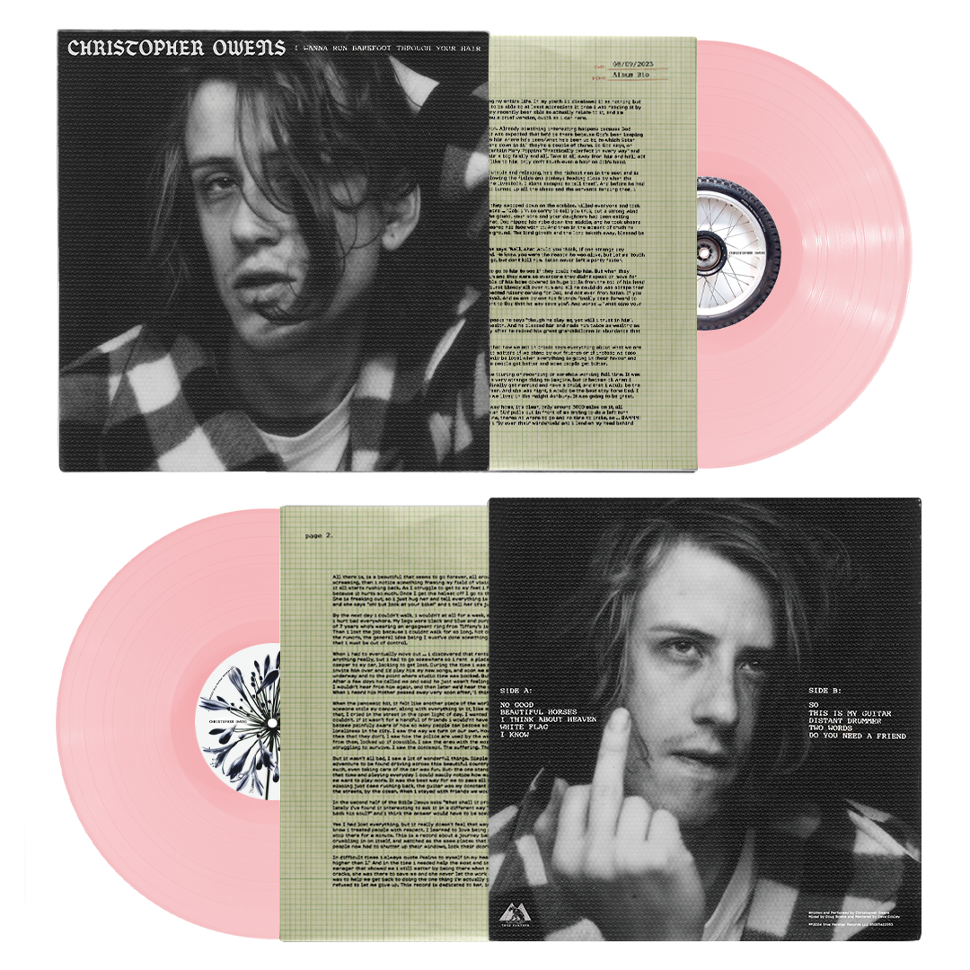 Christopher Owens - I Wanna Run Barefoot Through Your Hair: Baby Pink Vinyl LP