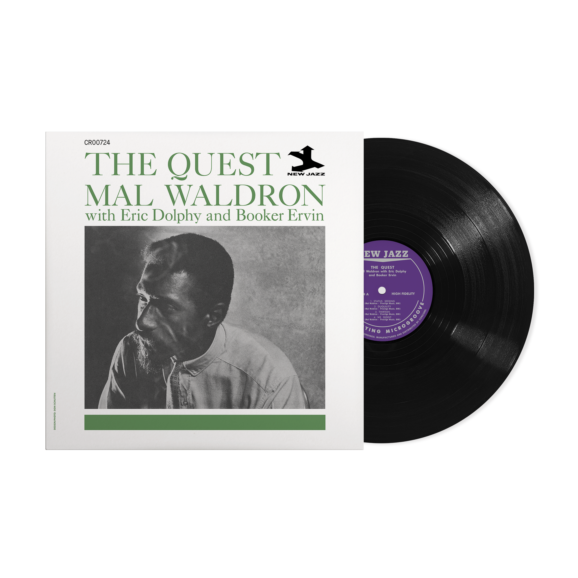Mal Waldron, Eric Dolphy, Booker Ervin - The Quest (Original Jazz Classics Series): 1LP