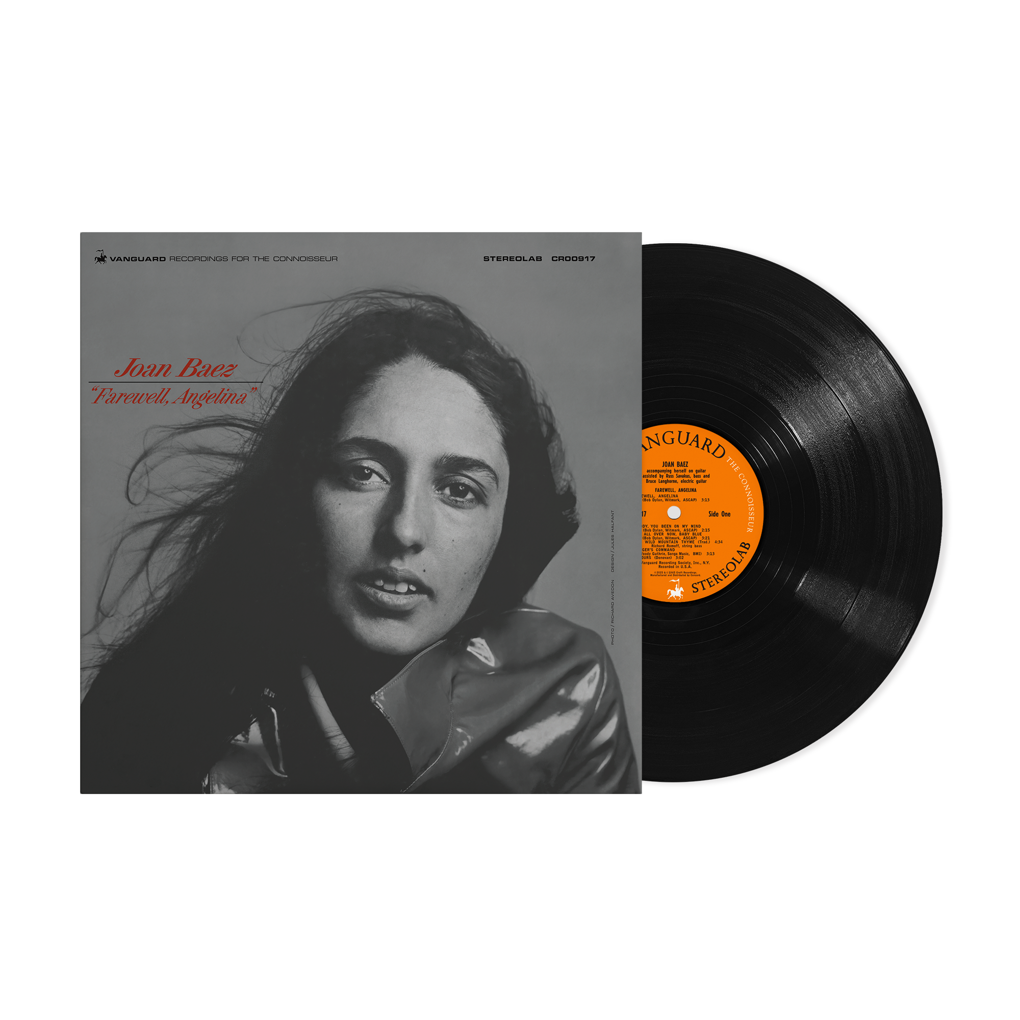 Joan Baez - Farewell, Angelina: Black Vinyl LP