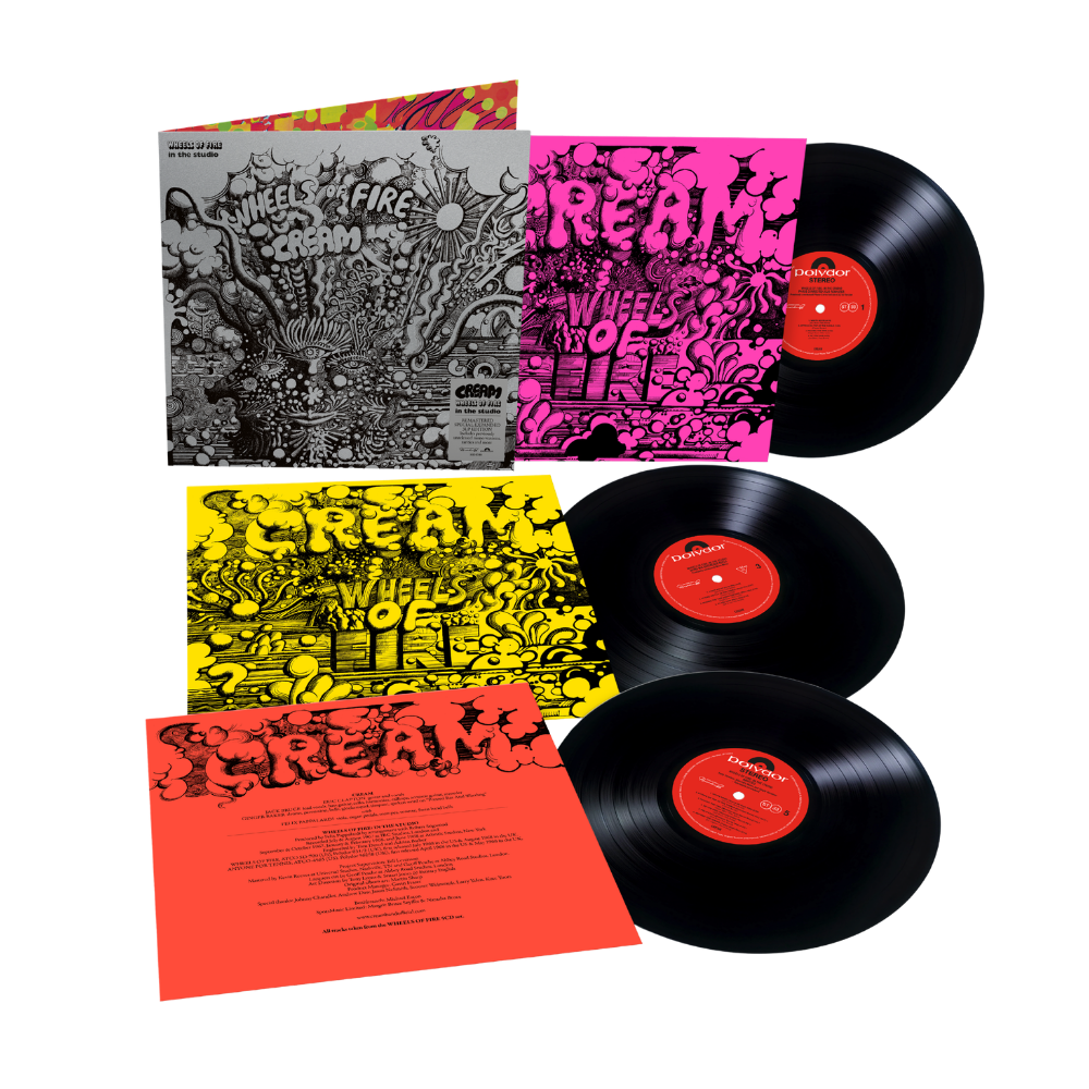 Cream - Wheels of Fire (Super Deluxe Edition): Vinyl 3LP