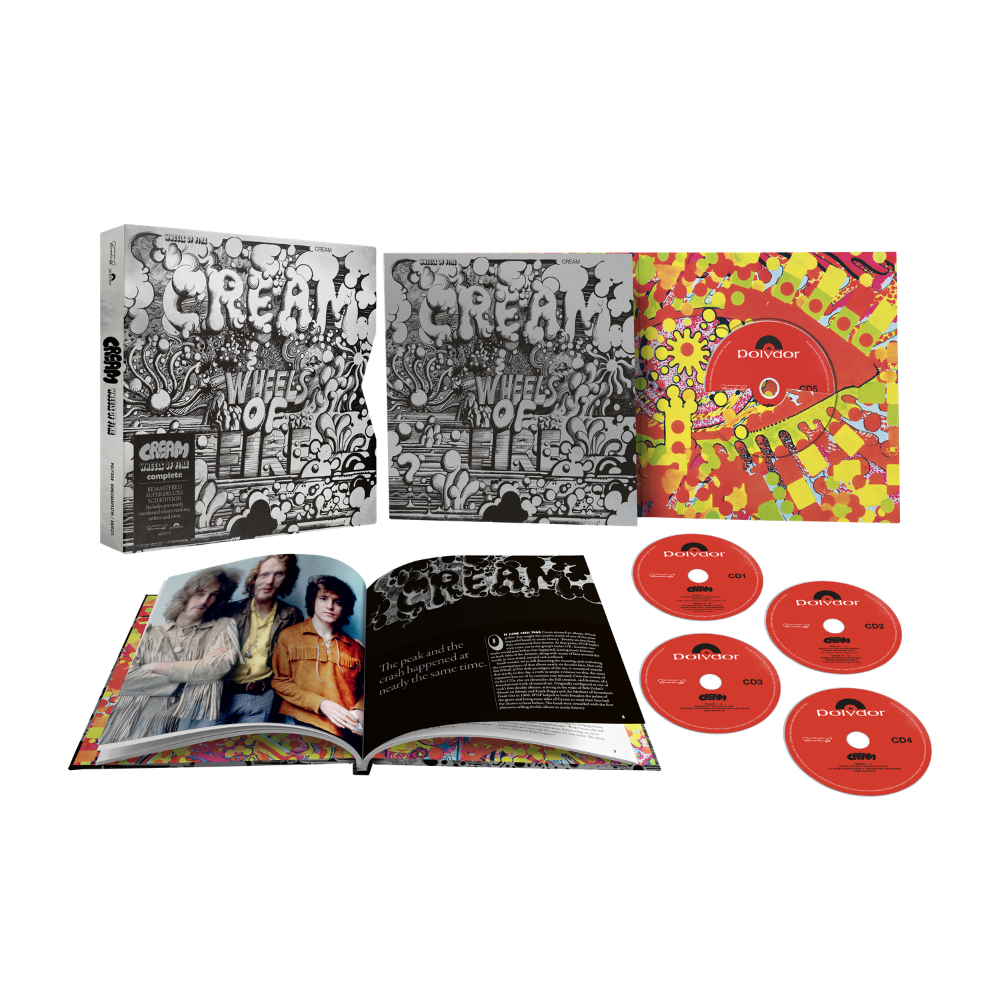 Cream - Wheels of Fire (Super Deluxe Edition): 5CD Box Set