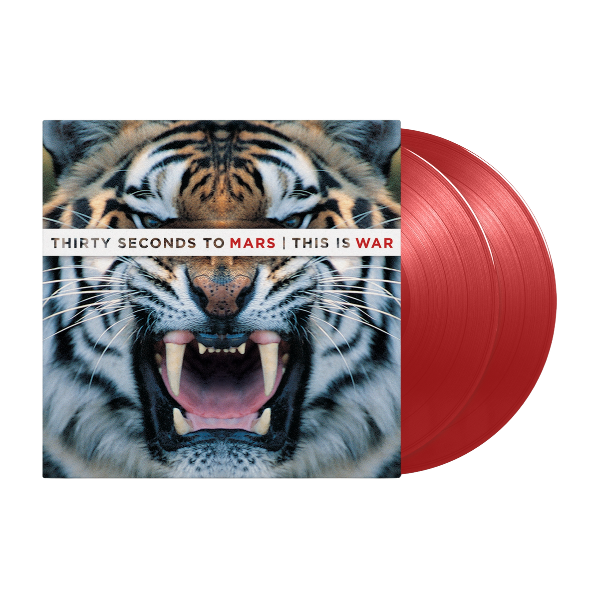 Thirty Seconds to Mars - This Is War: Exclusive Red Colour Vinyl 2LP