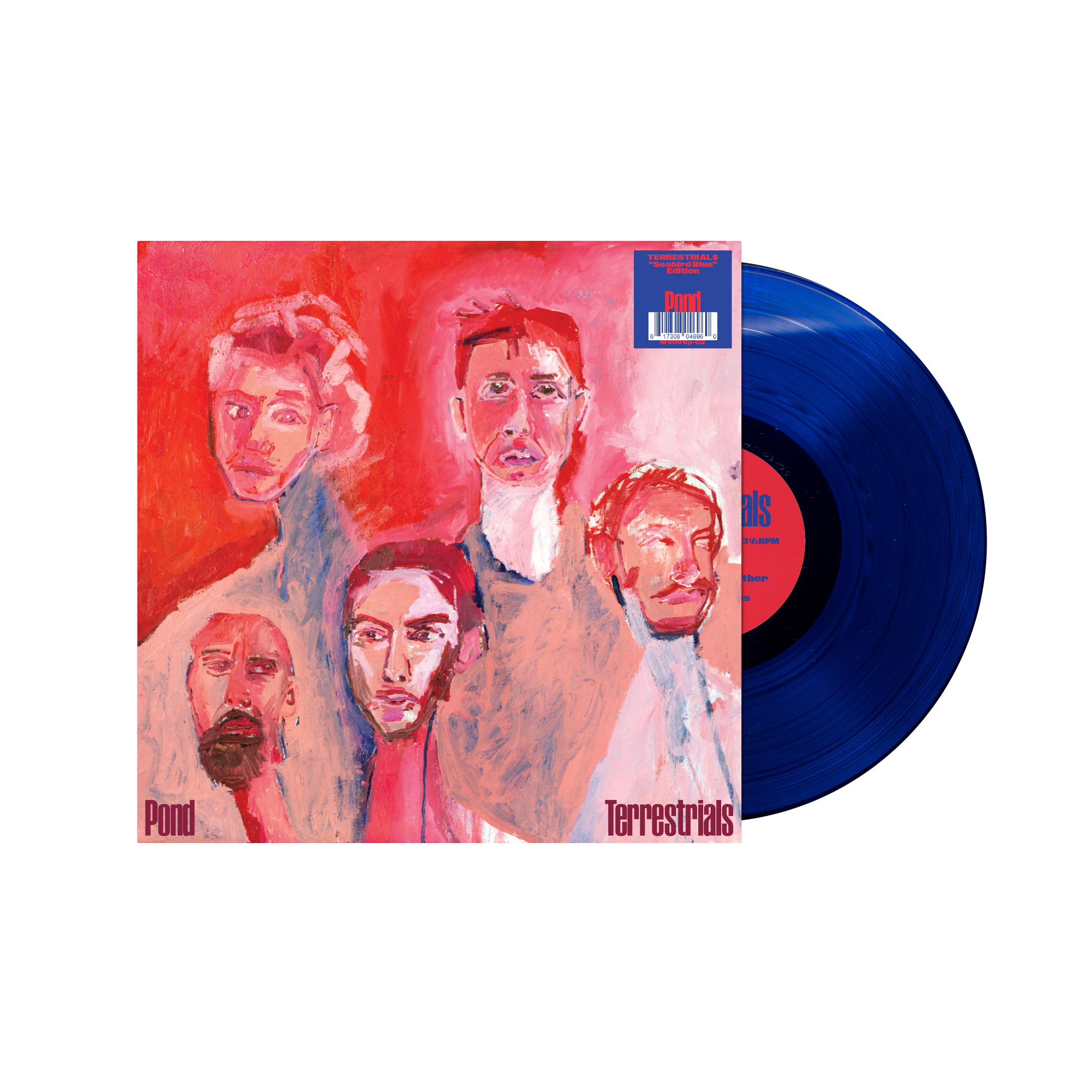 Pond - Terrestrials: Clear Blue Wave Vinyl LP