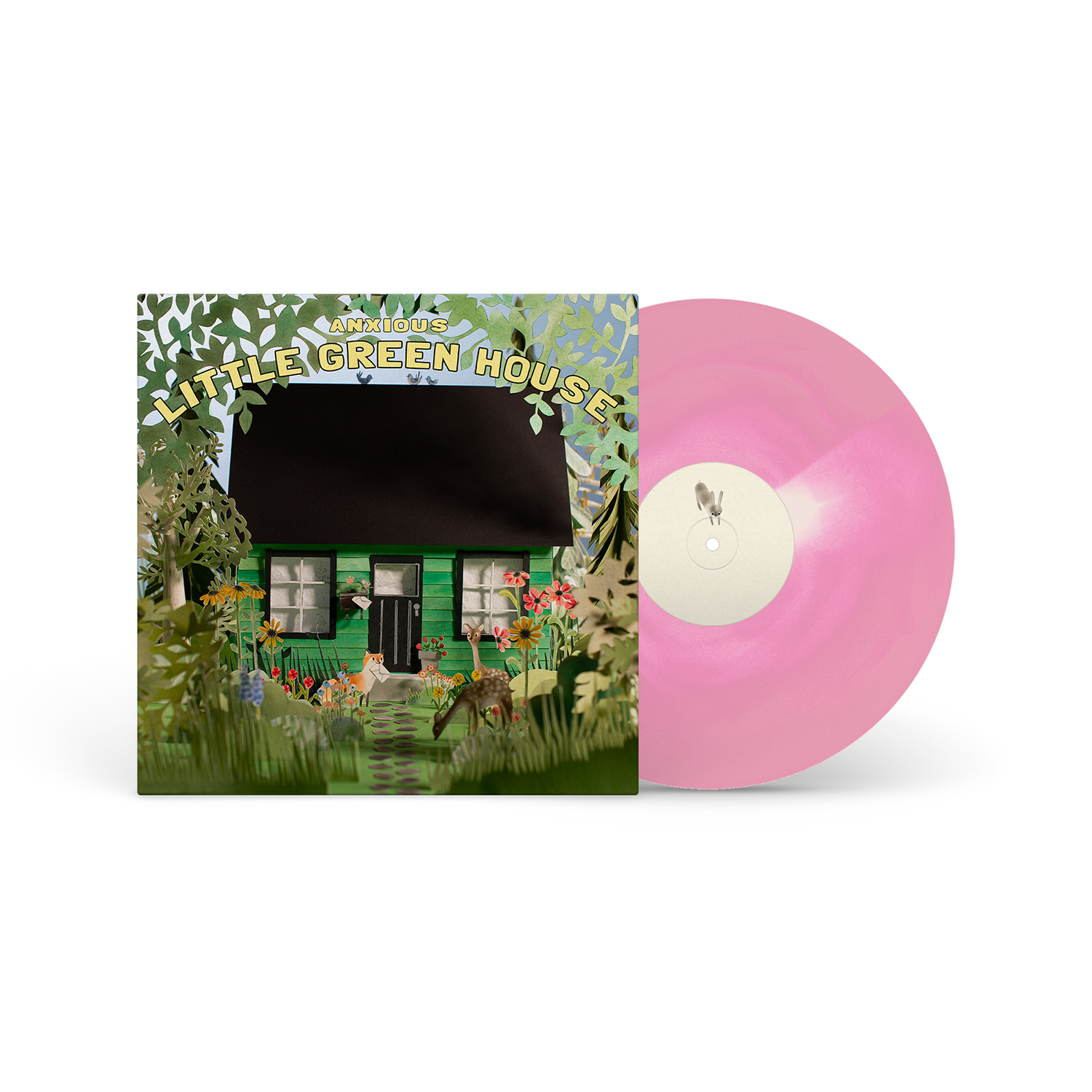 Anxious - Little Green House: White In Pink Vinyl LP