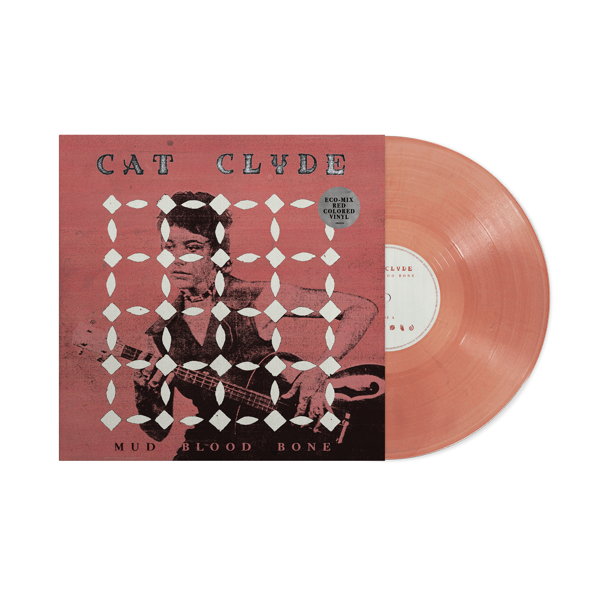 Cat Clyde - Mud Blood Bone:  EcoMix  Red  Vinyl LP