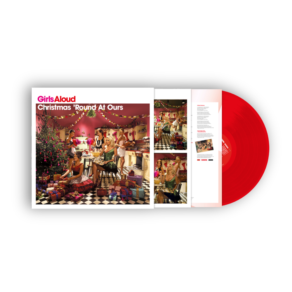 Girls Aloud - Christmas 'Round At Ours: Red Vinyl LP