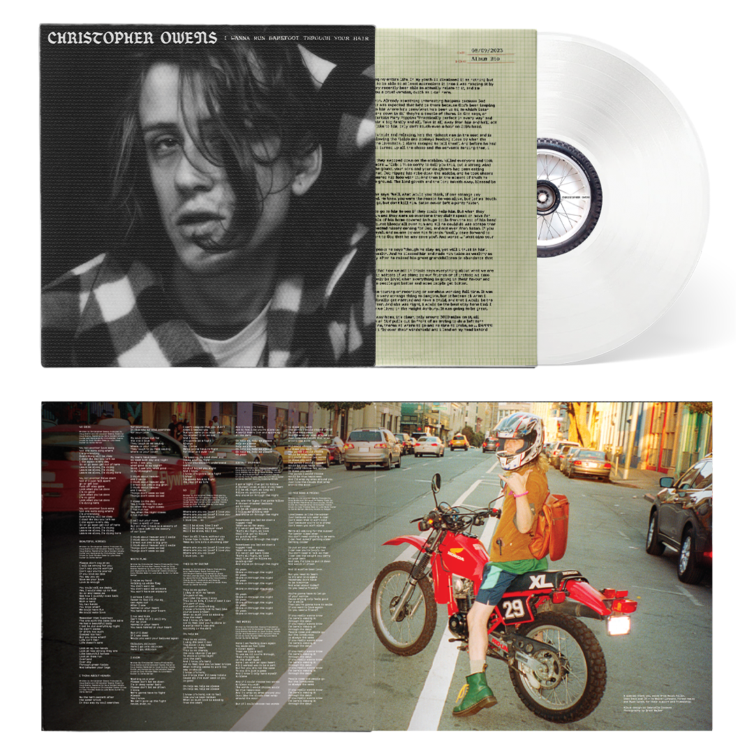 Christopher Owens - I Wanna Run Barefoot Through Your Hair: Clear Vinyl LP