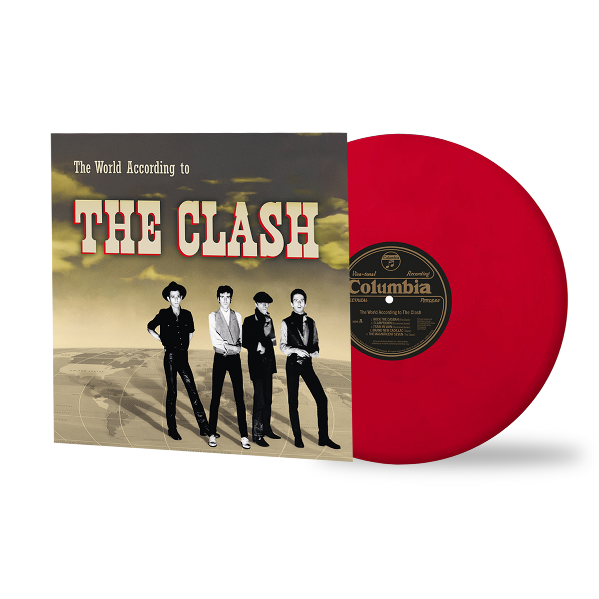 The Clash - The World According to The Clash: Red Vinyl LP