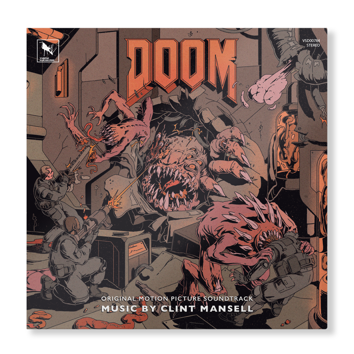 Clint Mansell - Doom (Original Motion Picture Soundtrack): Deluxe Edition 'Black Ice' Vinyl 2LP