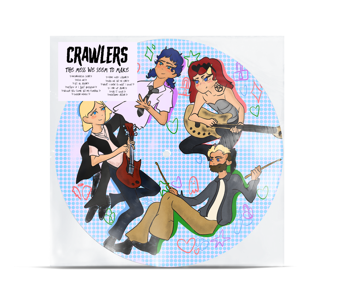Crawlers - The Mess We Seem To Make: Exclusive Picture Disc Vinyl LP ...