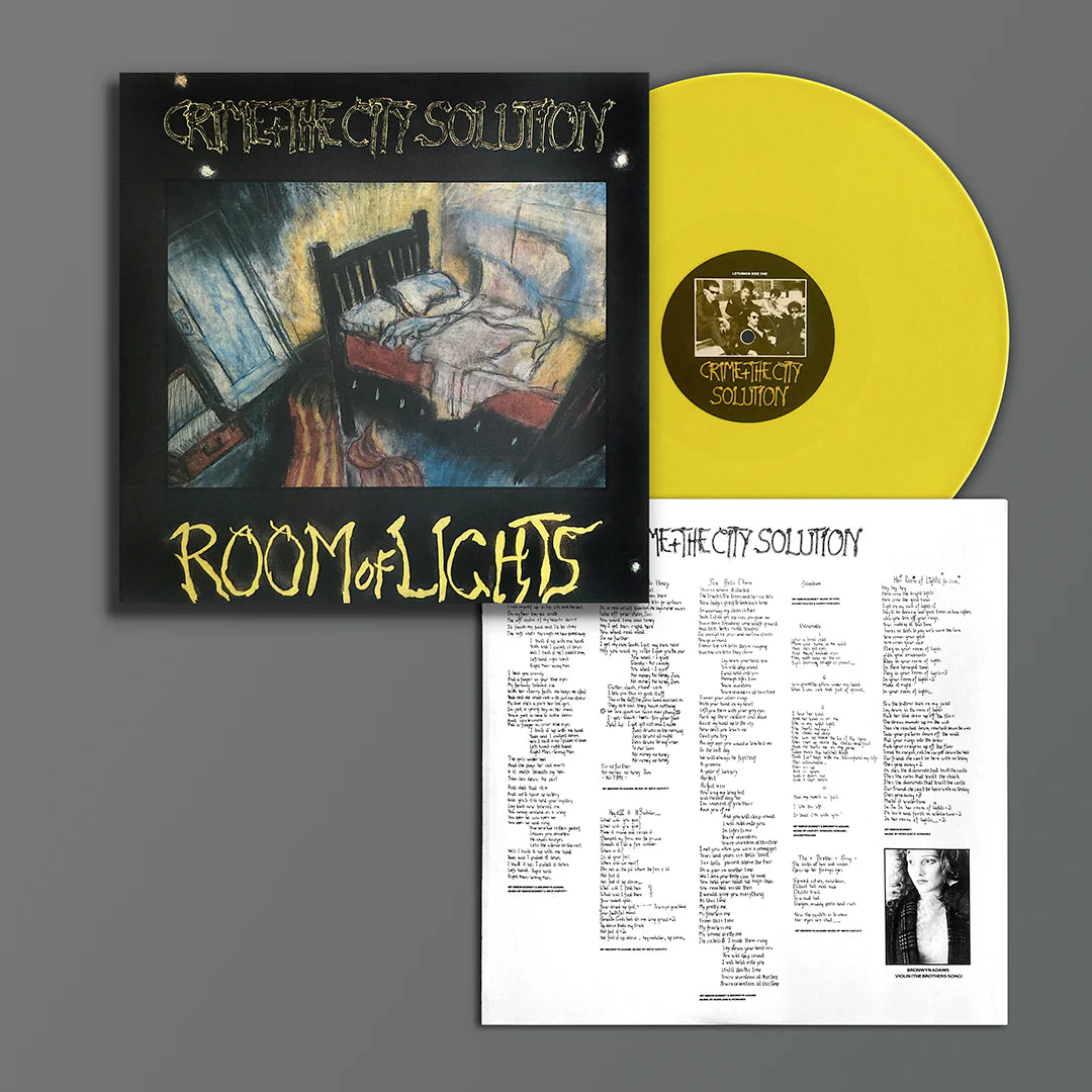 Crime & the City Solution - Room of Lights: Limited Yellow Vinyl LP