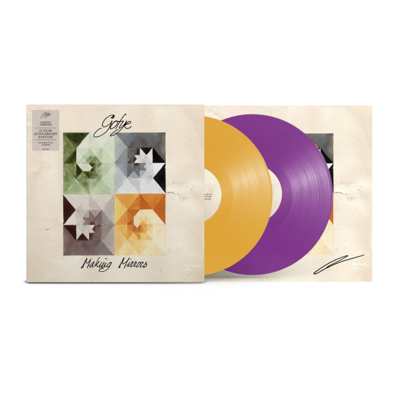 Making Mirrors (15th Anniversary): Yellow & Purple Vinyl 2LP + Signed Art Card