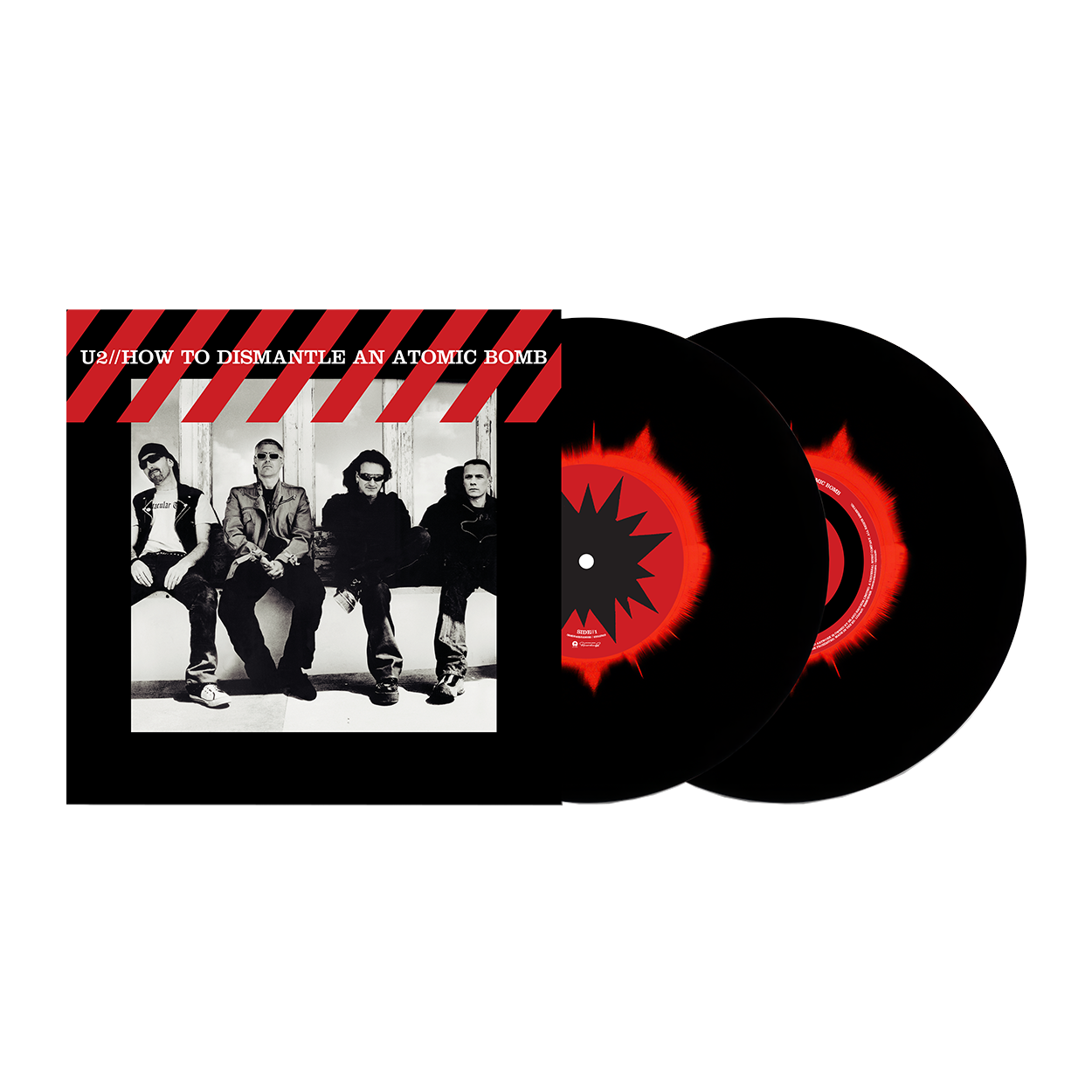 U2 - How To Dismantle An Atomic Bomb (20th Anniversary): Exclusive 2LP Black & Red Ink Spot Vinyl (Limited Edition)