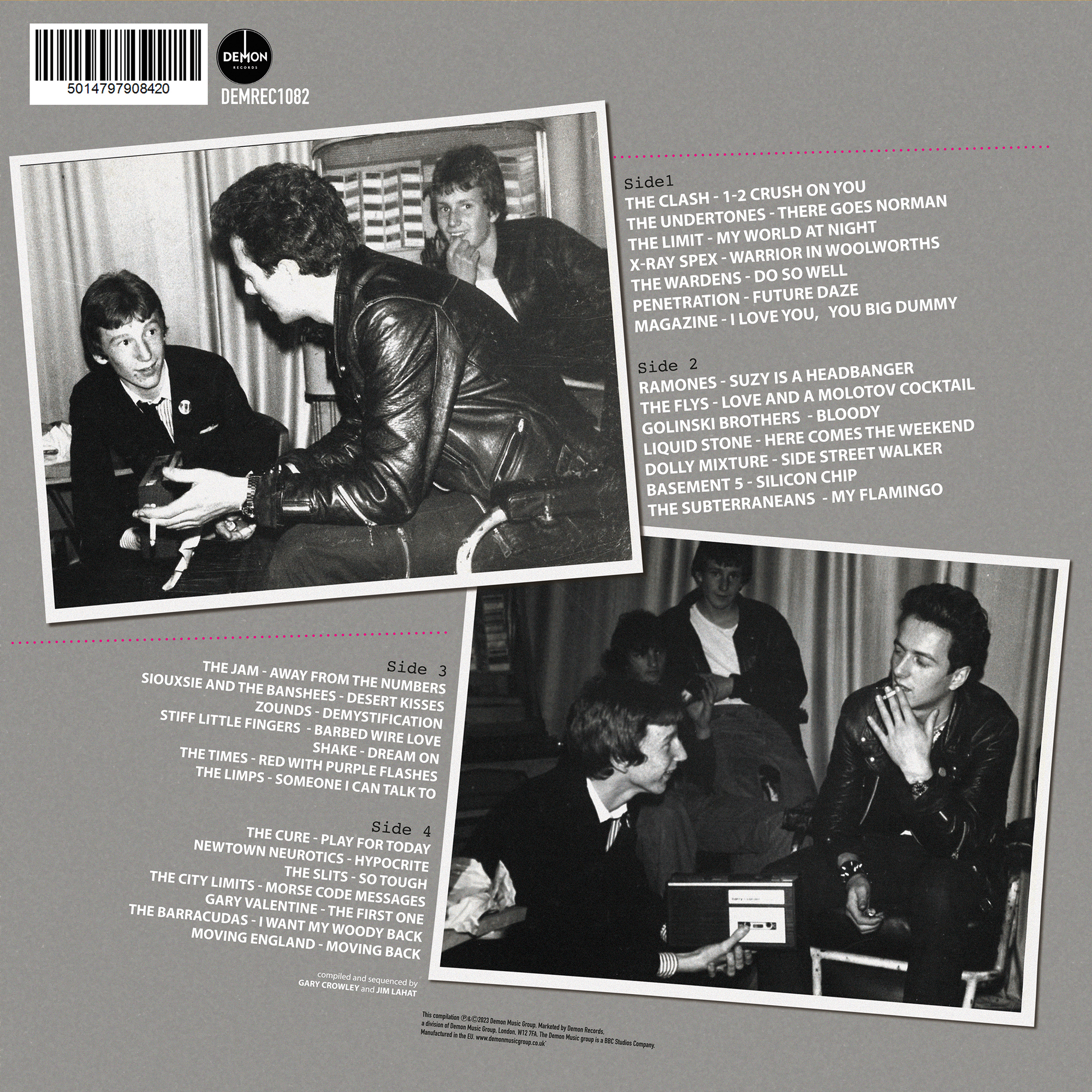 Various Artists - Gary Crowley's Punk & New Wave 2: 140g Vinyl 2LP