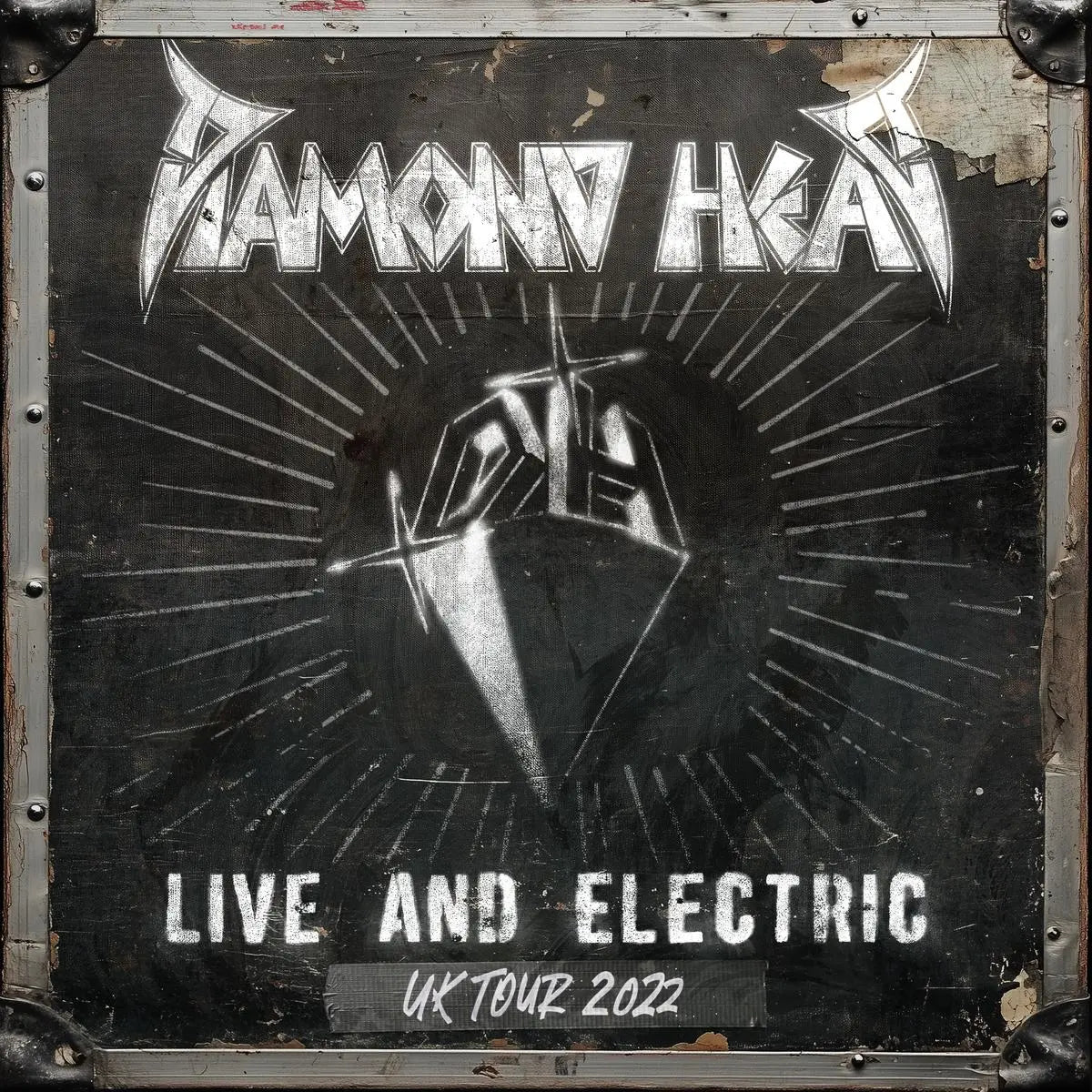 Diamond Head - Live And Electric: Black Vinyl 2LP - Sound of Vinyl