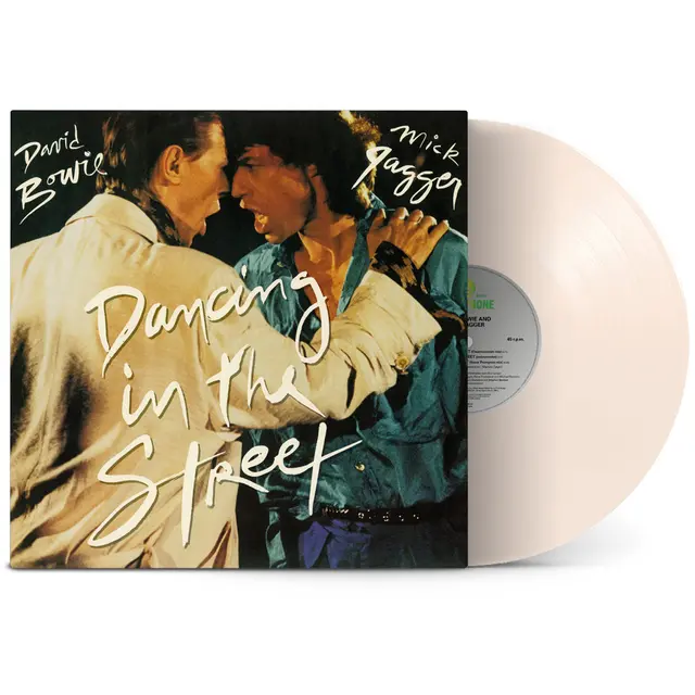 David Bowie, Mick Jagger - Dancing in the Street: White Vinyl 12" Vinyl