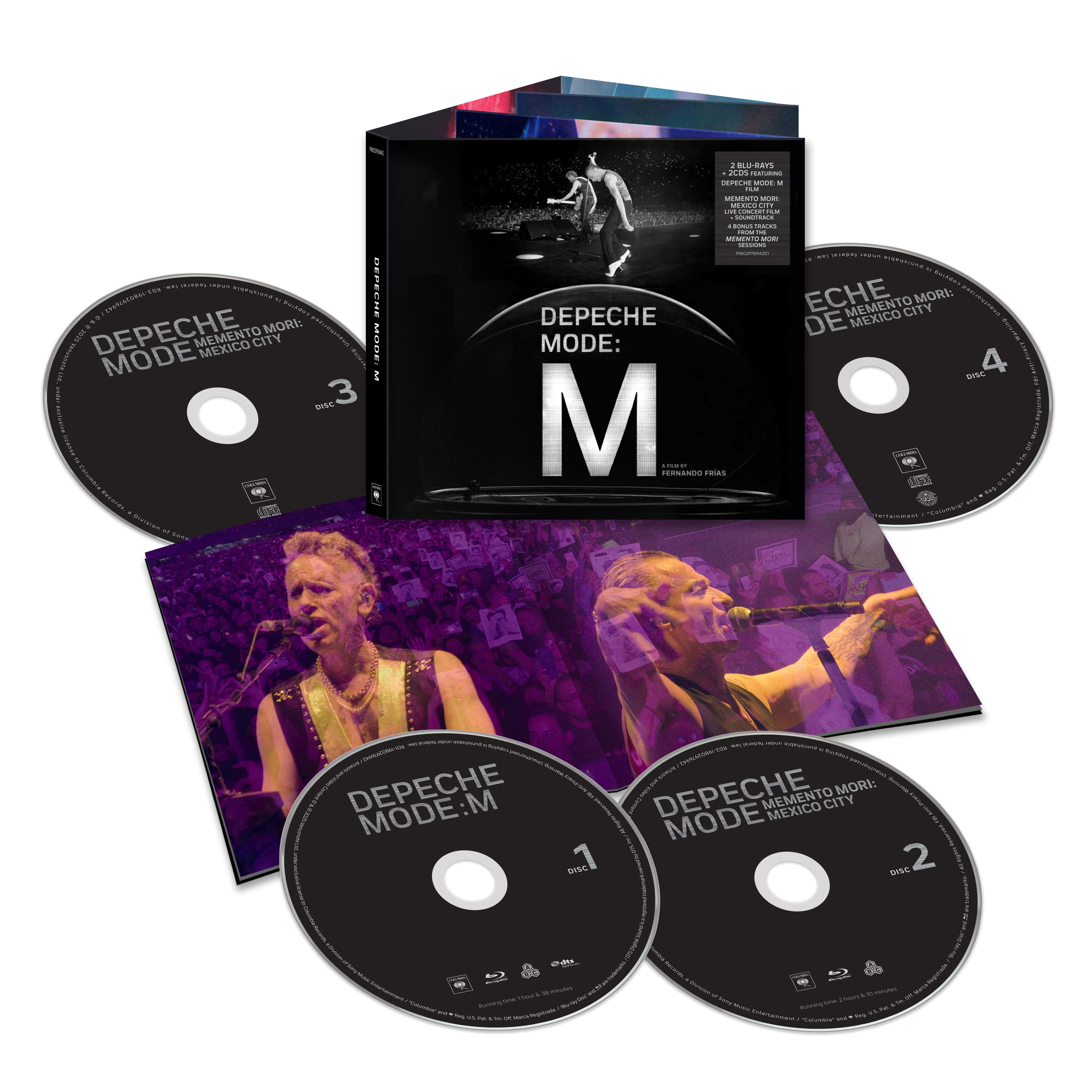 Depeche Mode - Depeche Mode - M: 2CD/2BLURAY