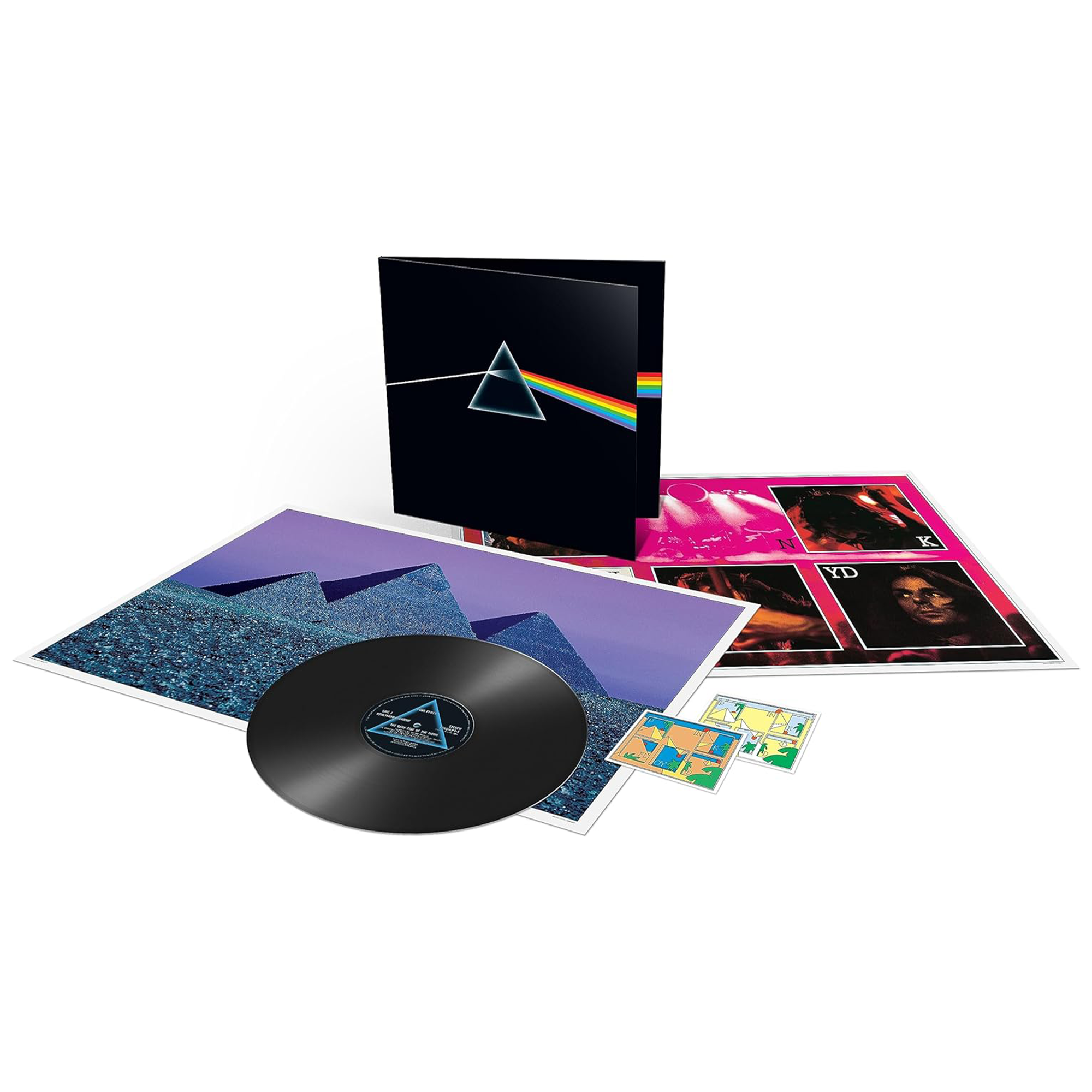 The Dark Side Of The Moon (50th Anniversary): Limited Edition Gatefold Vinyl LP + Abbey Road Studios Session Sheet Bundle