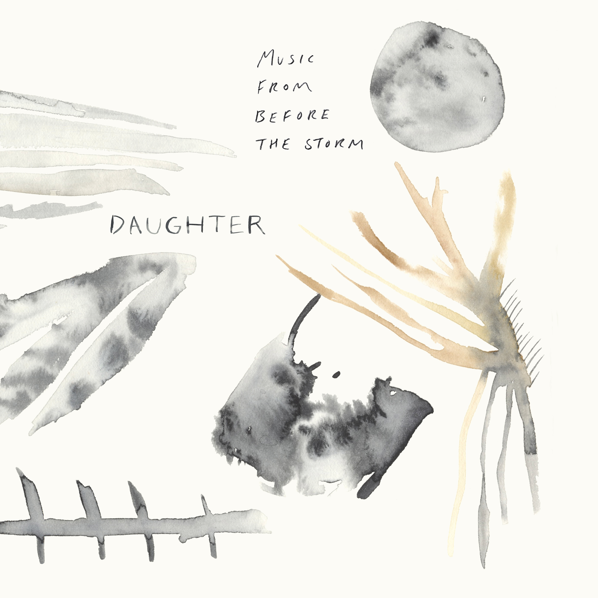 Daughter - Music From Before the Storm: Recycled Yellow Vinyl 2LP [NAD24]