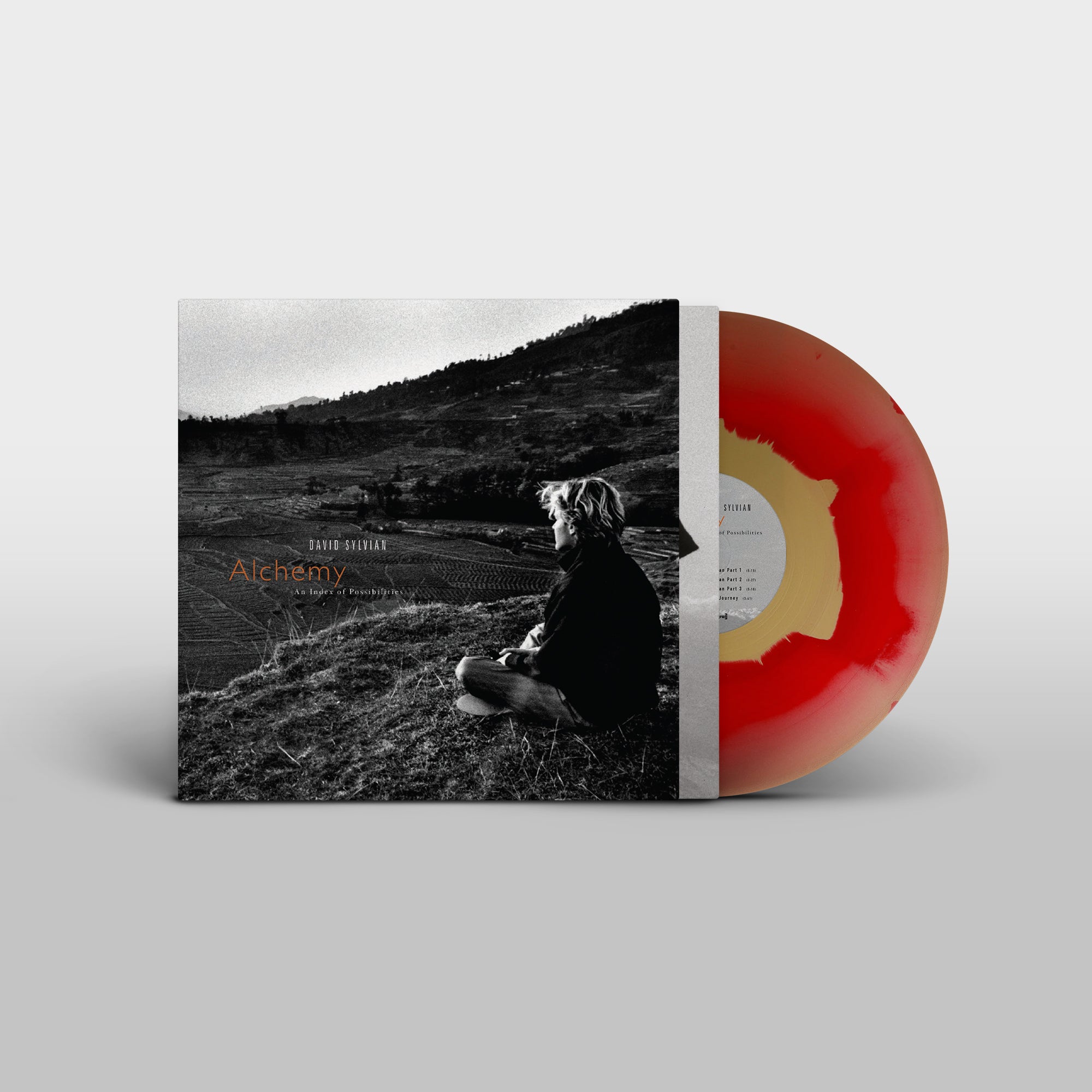 David Sylvian - Alchemy - An Index Of Possibilities: Corona Gold Opaque Red Vinyl LP