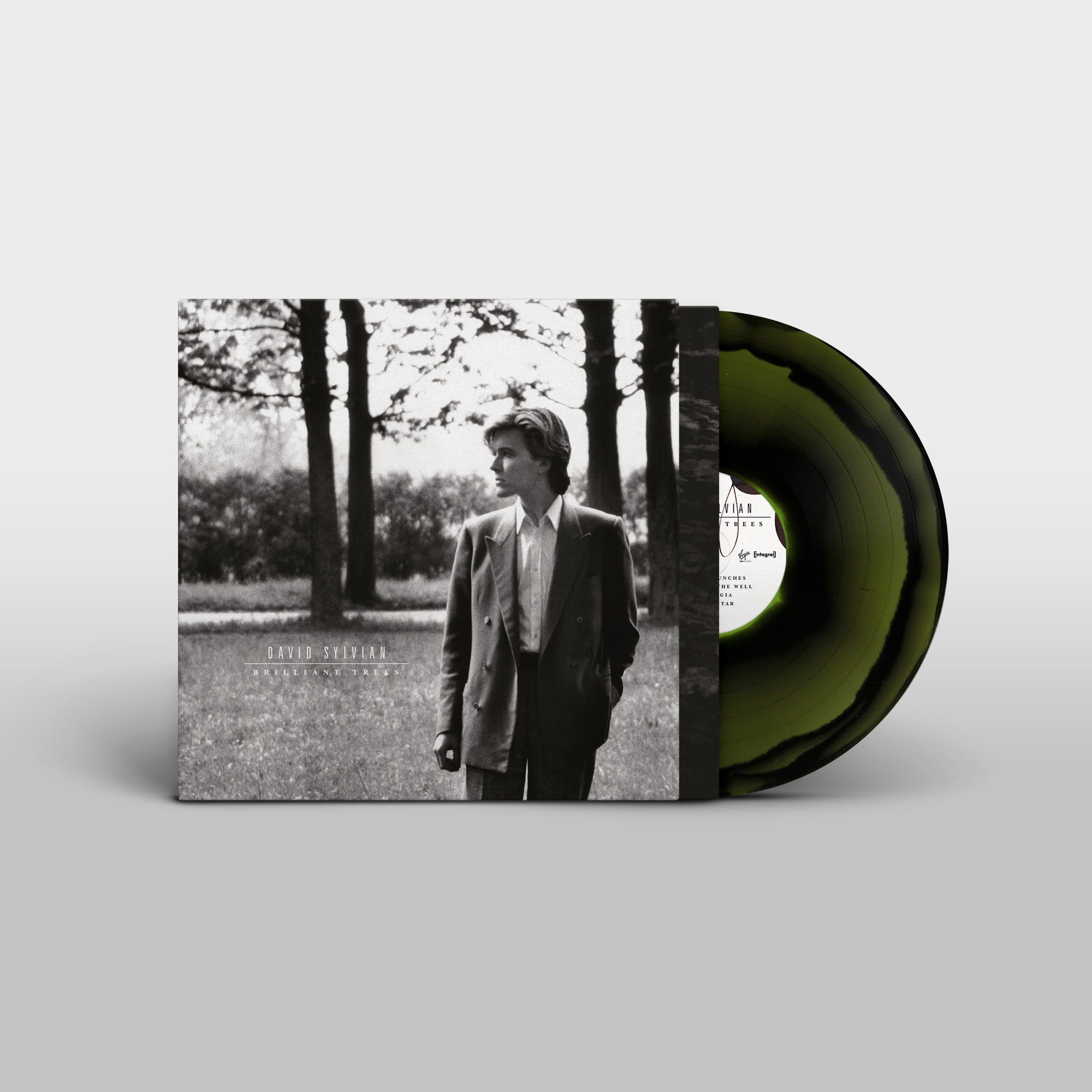 David Sylvian - Brilliant Trees: Corona Olive Opaque Black Vinyl LP