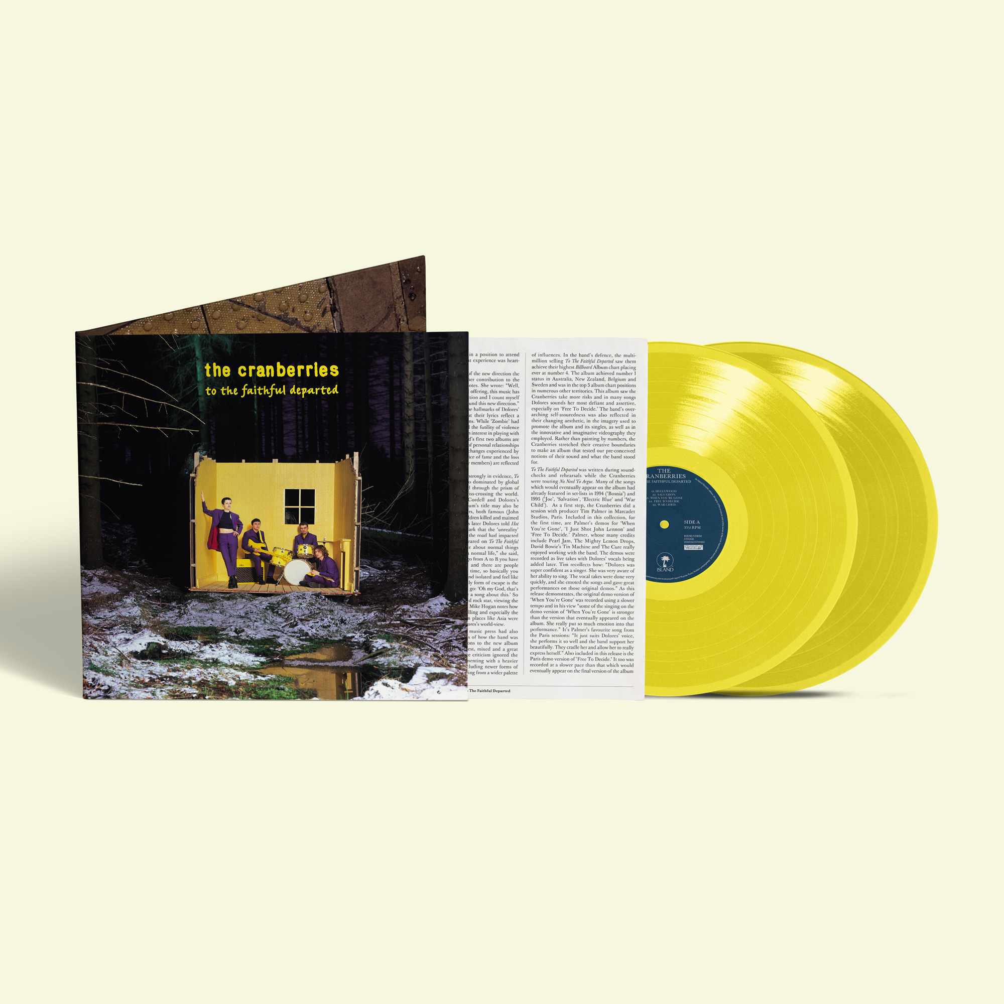 The Cranberries - To The Faithful Departed: Exclusive Yellow Vinyl 2LP