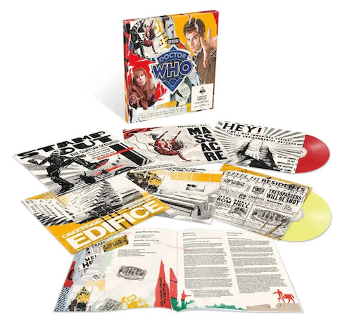 Original Soundtrack - Doctor Who - Pest Control & The Forever Trap: Translucent Red & Yellow Vinyl 6LP