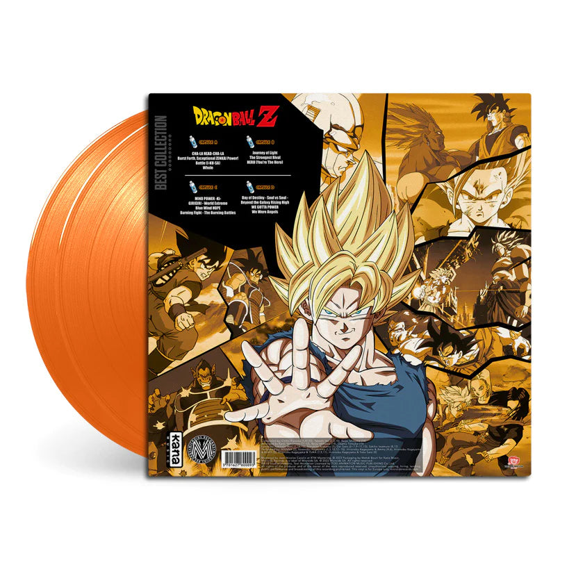 Chicho Kiyooka, Takeshi Ike, Keiju Ishikaw - Dragon Ball Z - OST (Best Collection): Limited Orange Vinyl 2LP