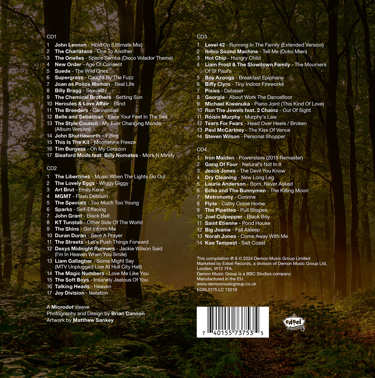 Various Artists - Tim's Listening Party: Signed Deluxe Packaging 4CD