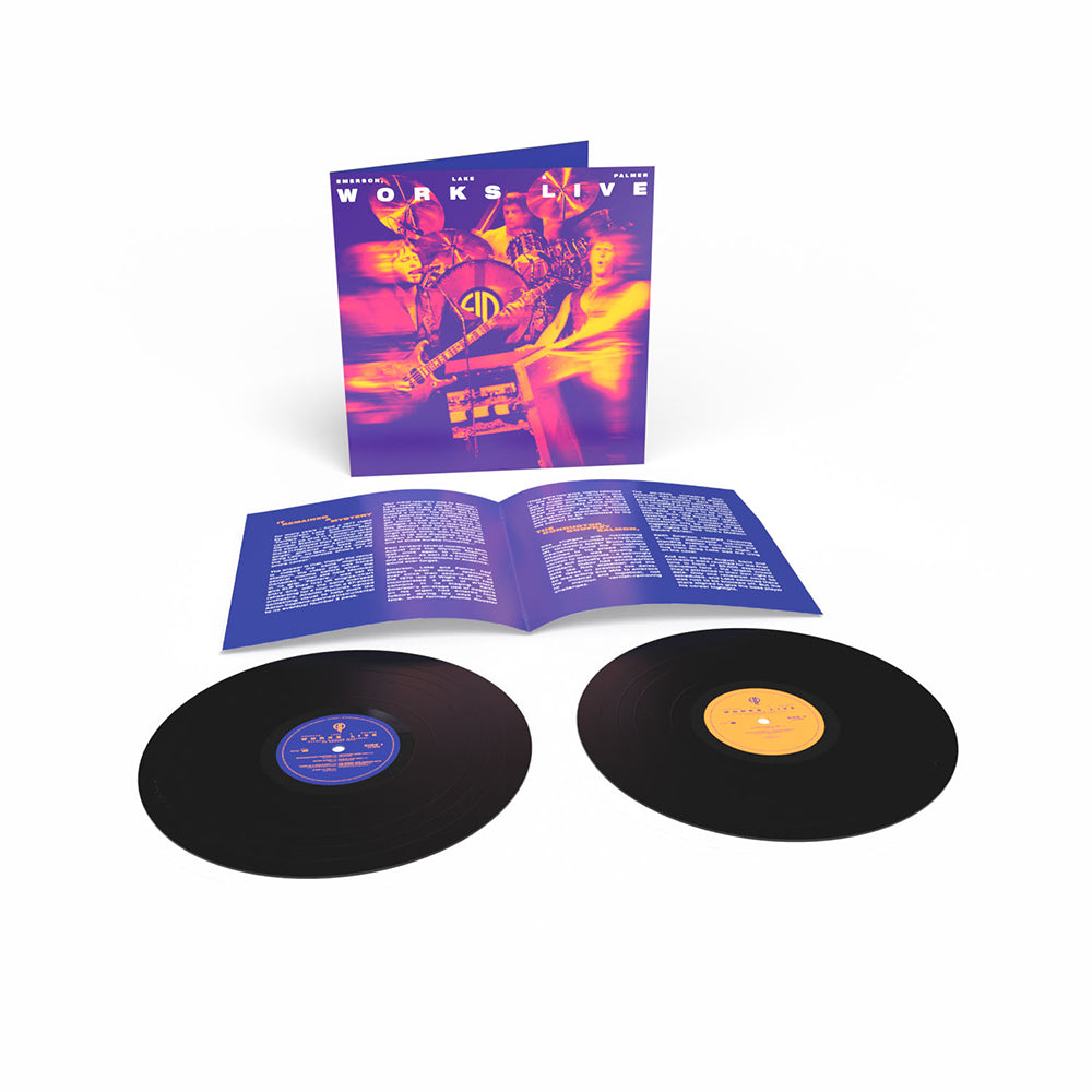Emerson, Lake & Palmer - Works Live, Canada 1977: Vinyl 2LP