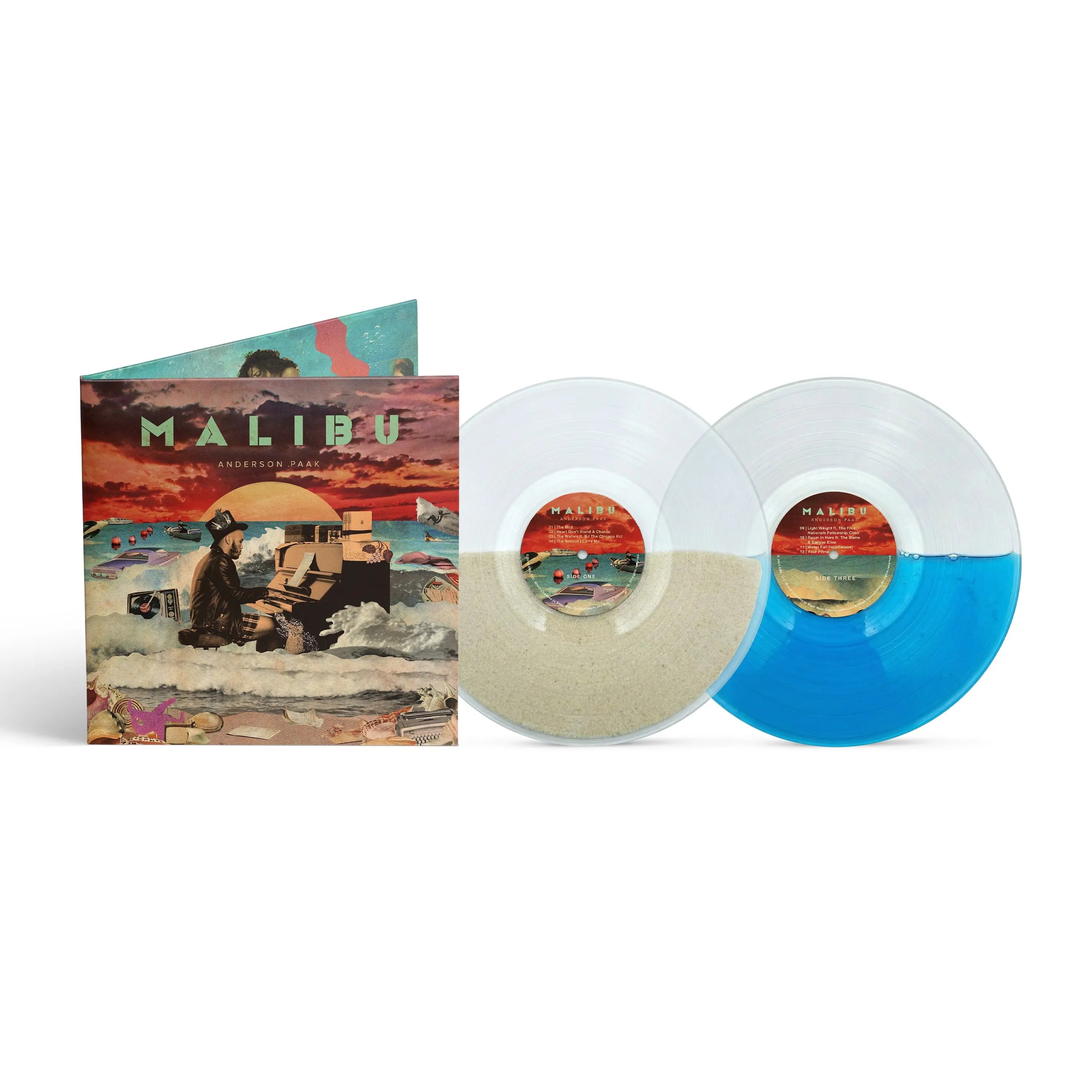 Anderson Paak - Malibu (10 Year Anniversary): Gatefold Water & Sand Filled Vinyl 2LP