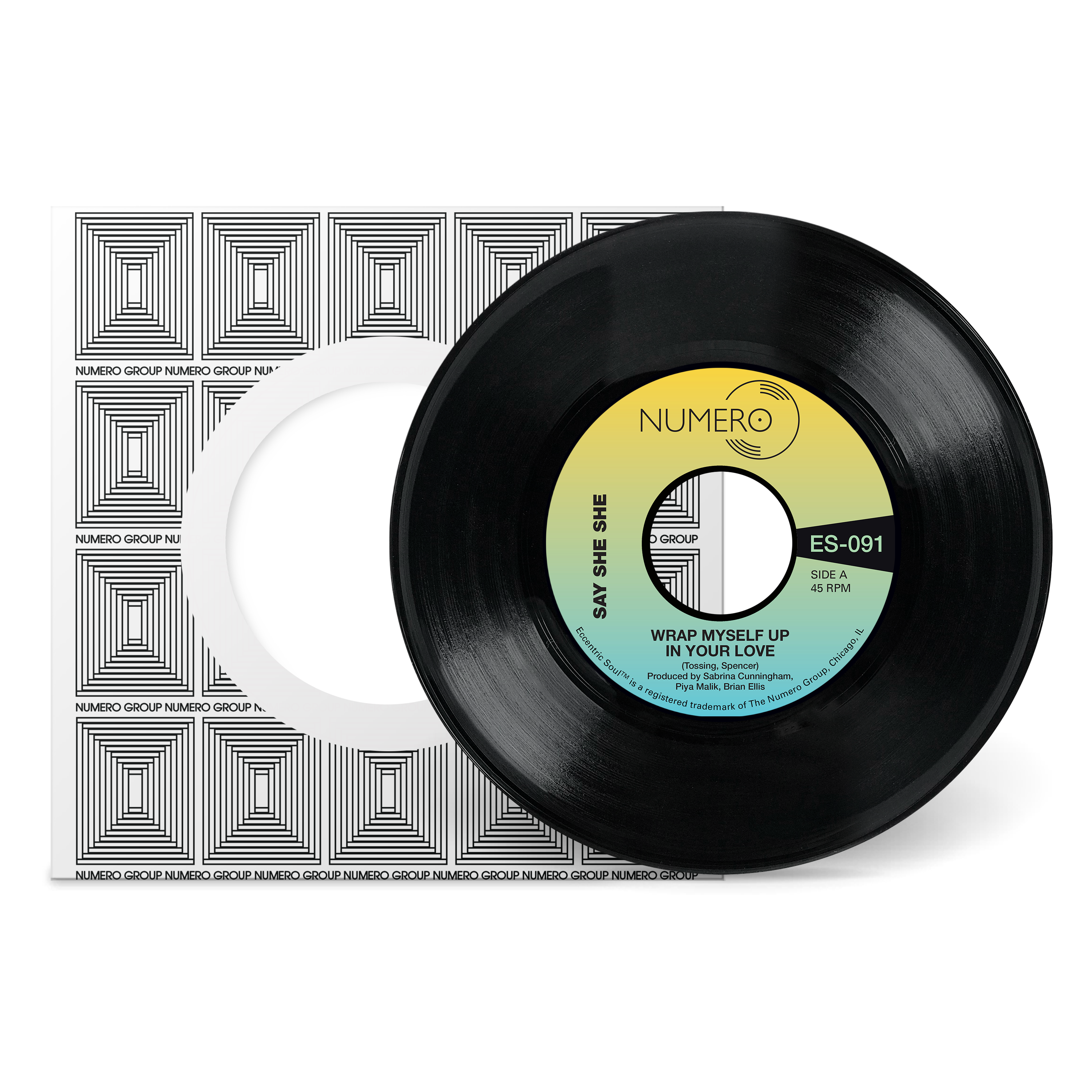 Say She She, Jim Spencer - Wrap Myself Up In Your Love: Vinyl 7" Single