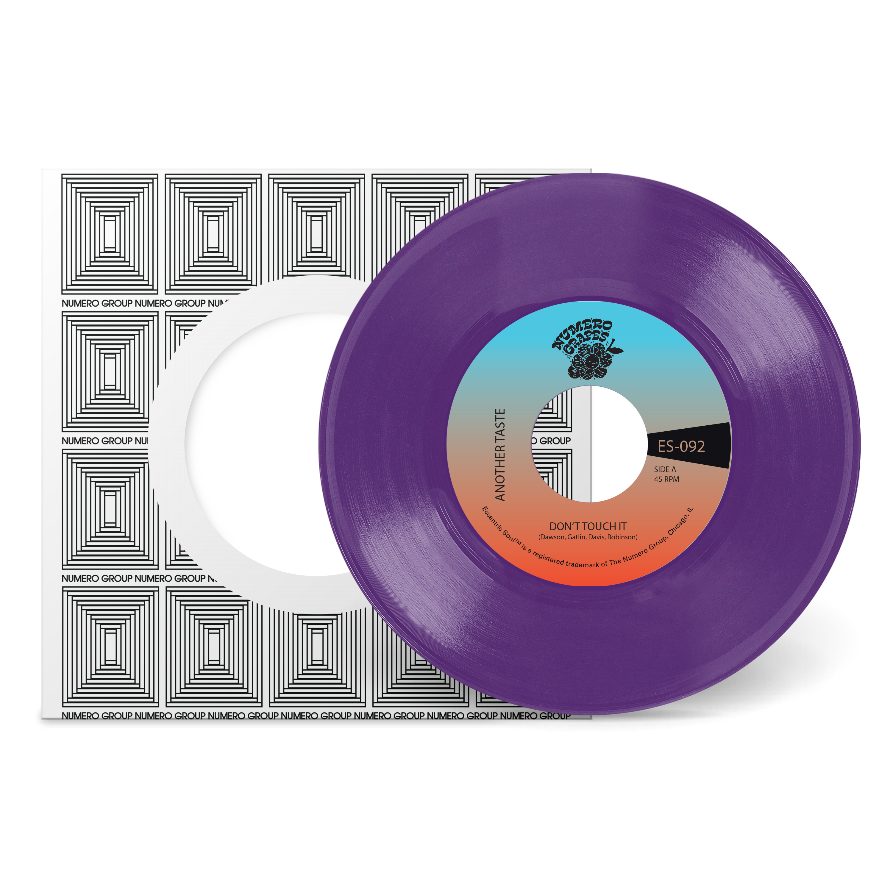 Another Taste, Maxx Traxx - Don't Touch It: Limited Opaque Purple Vinyl 7" Single