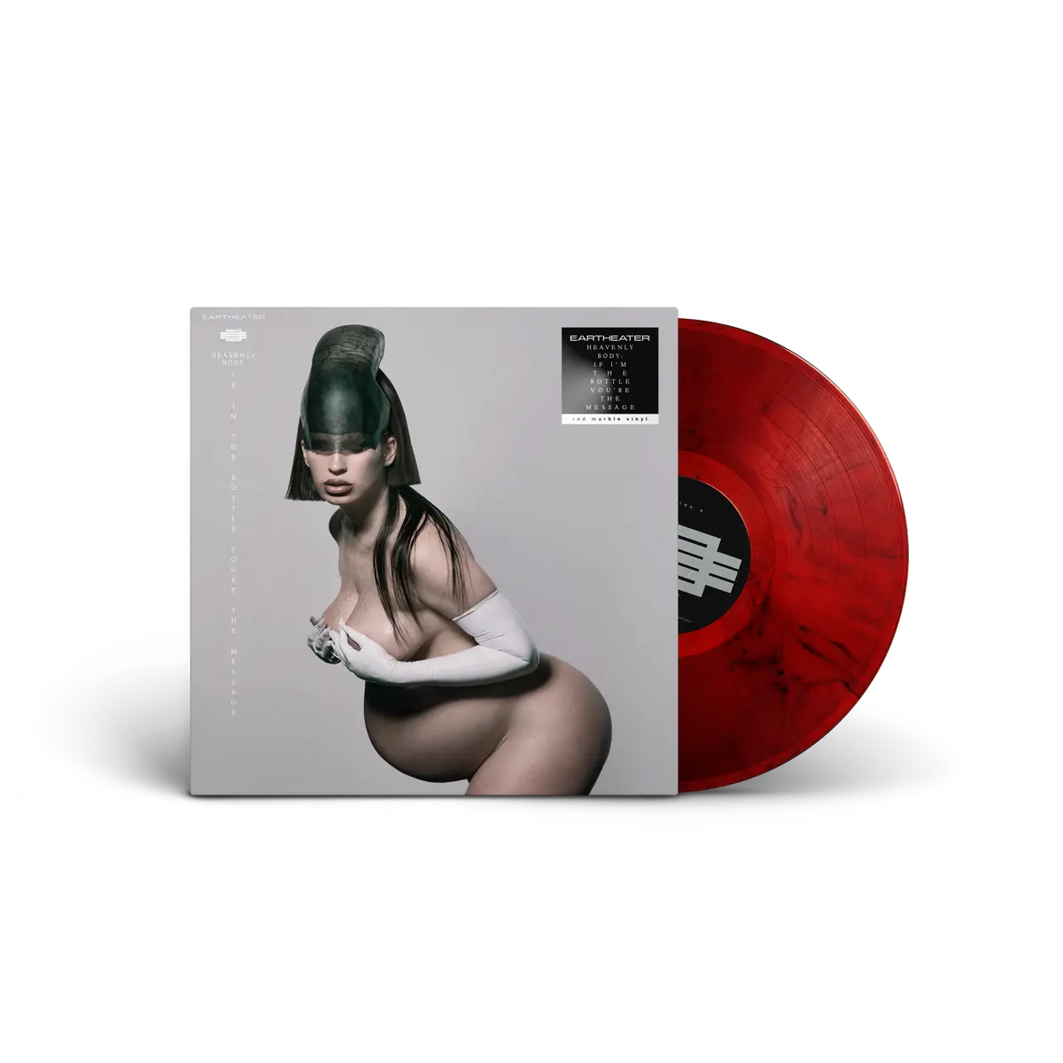 Eartheater - Heavenly Body: If I'm The Bottle You’re The Message: Red Vinyl LP