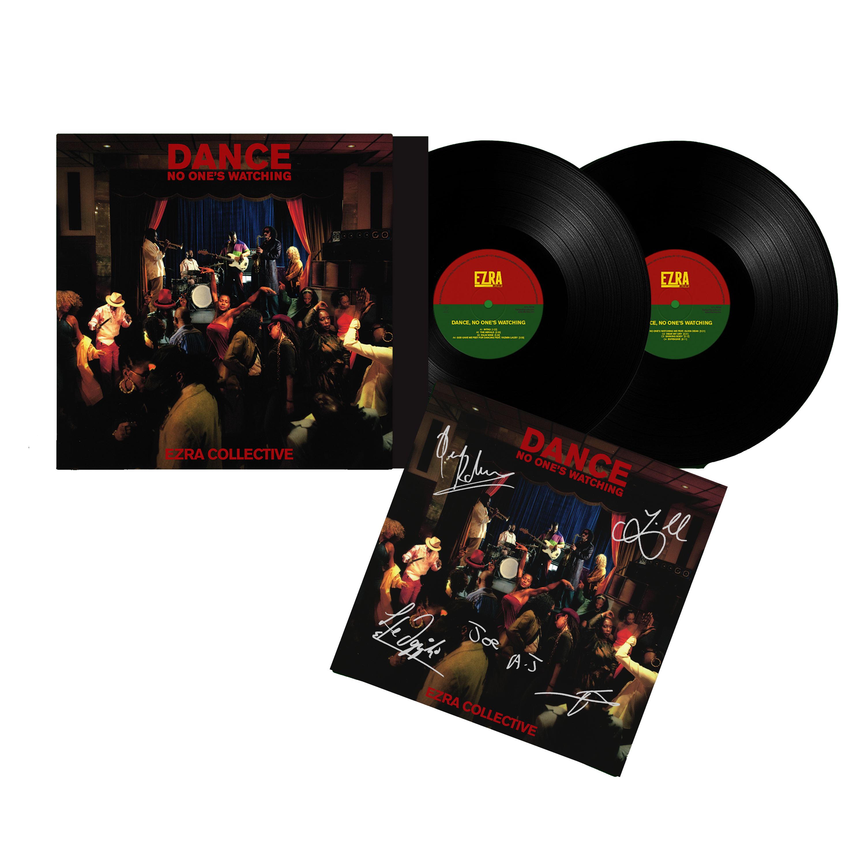 Dance, No One's Watching: Vinyl 2LP & Exclusive Signed Print