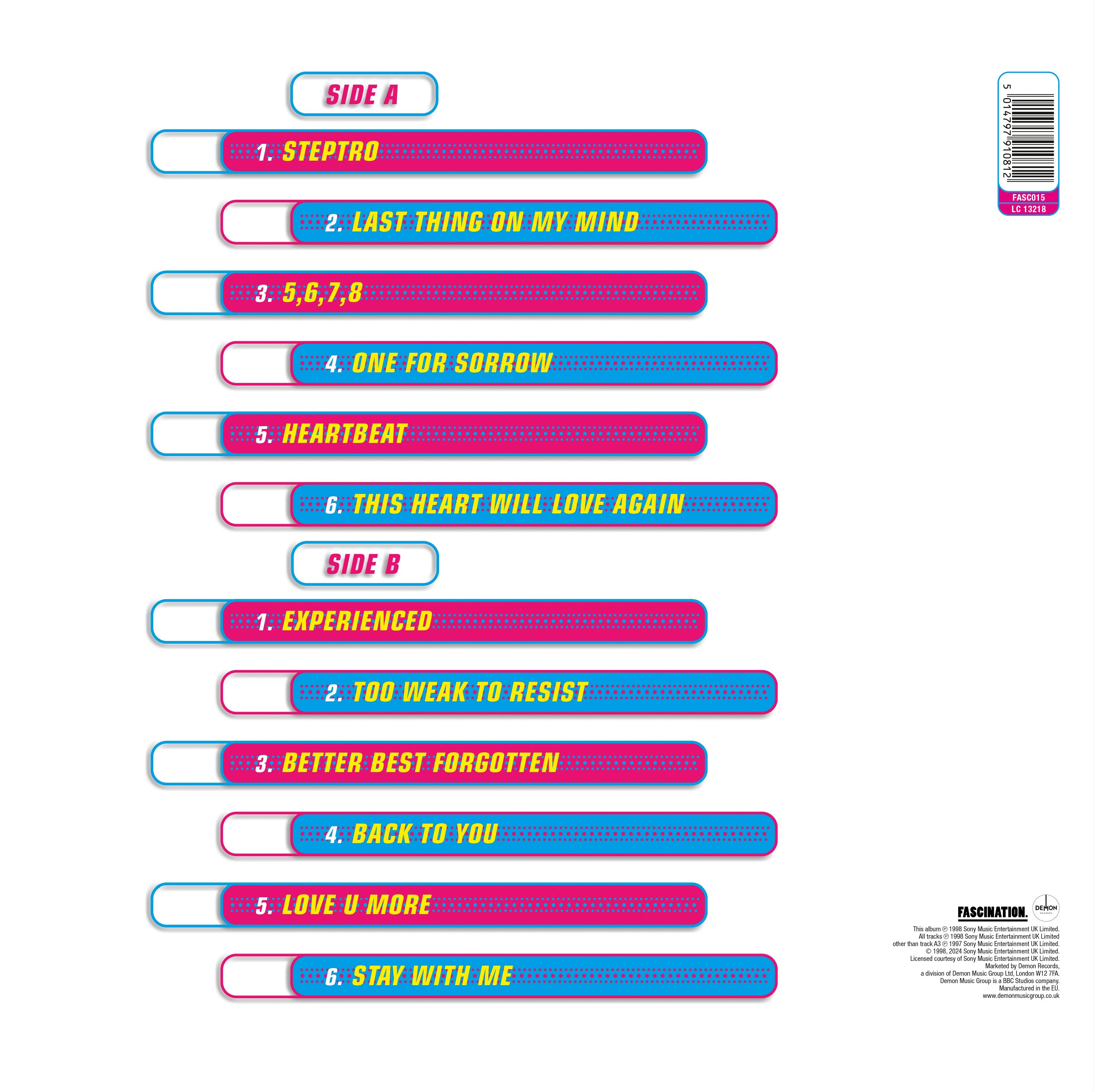 Steps - Step One: Limited Neon Magenta Vinyl LP