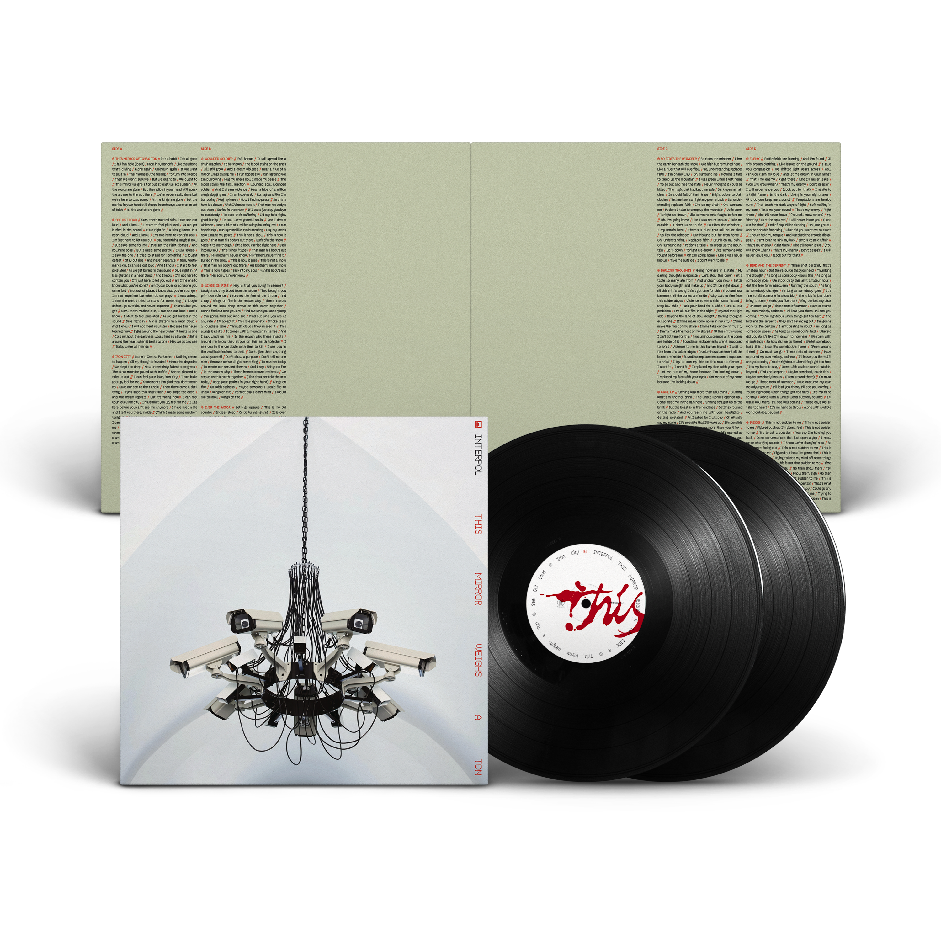 Interpol - This Mirror Weighs A Ton: Black Vinyl 2LP
