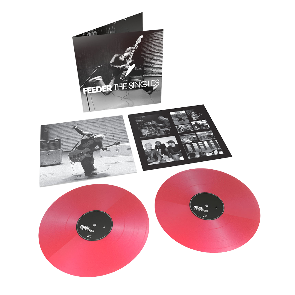 Feeder - The Singles: Pink Vinyl 2LP