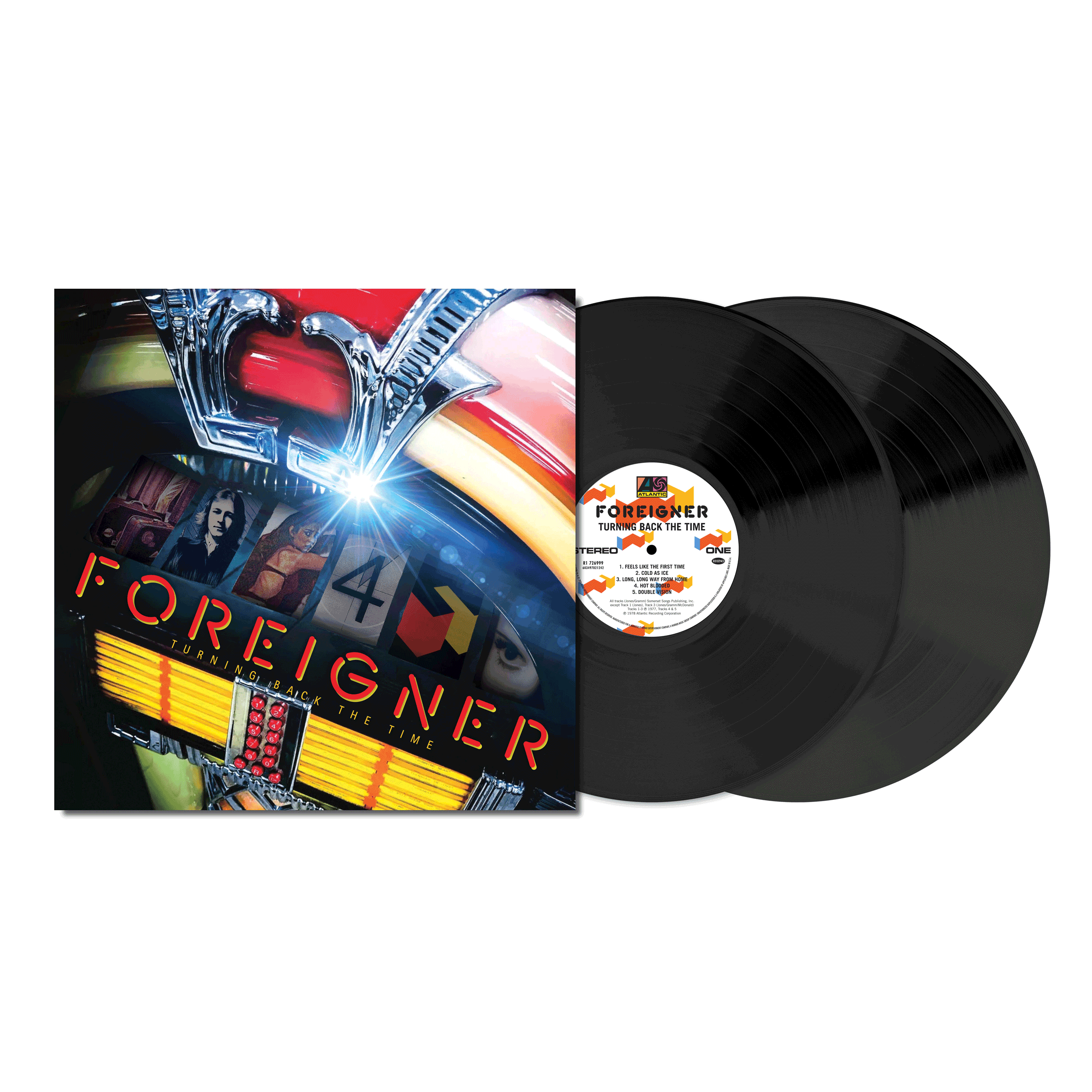 Foreigner - Turning Back The Time: Vinyl 2LP