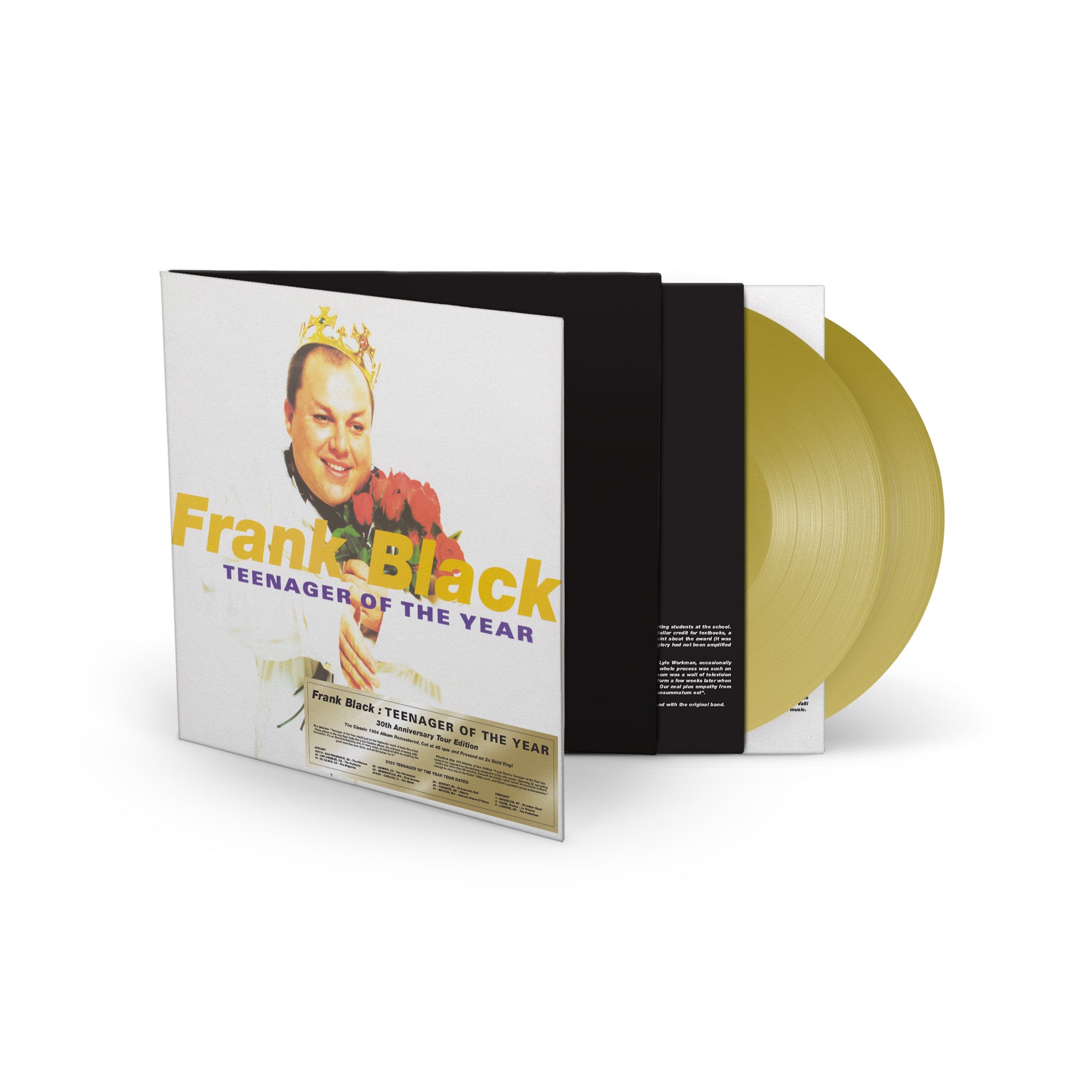 Frank Black - Teenager Of The Year (30th Anniversary Editon): Limited Gold Vinyl LP