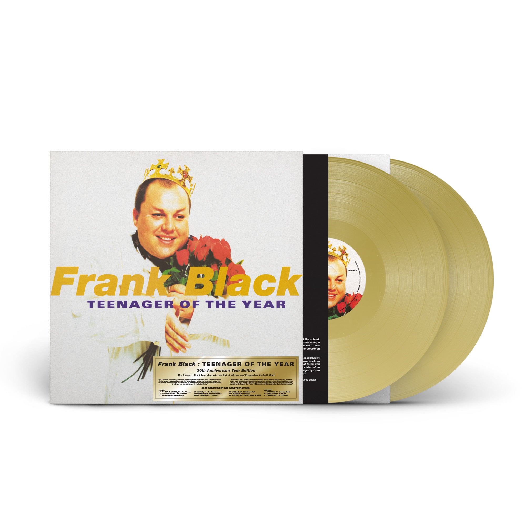 Frank Black - Teenager Of The Year (30th Anniversary Editon): Limited Gold Vinyl LP