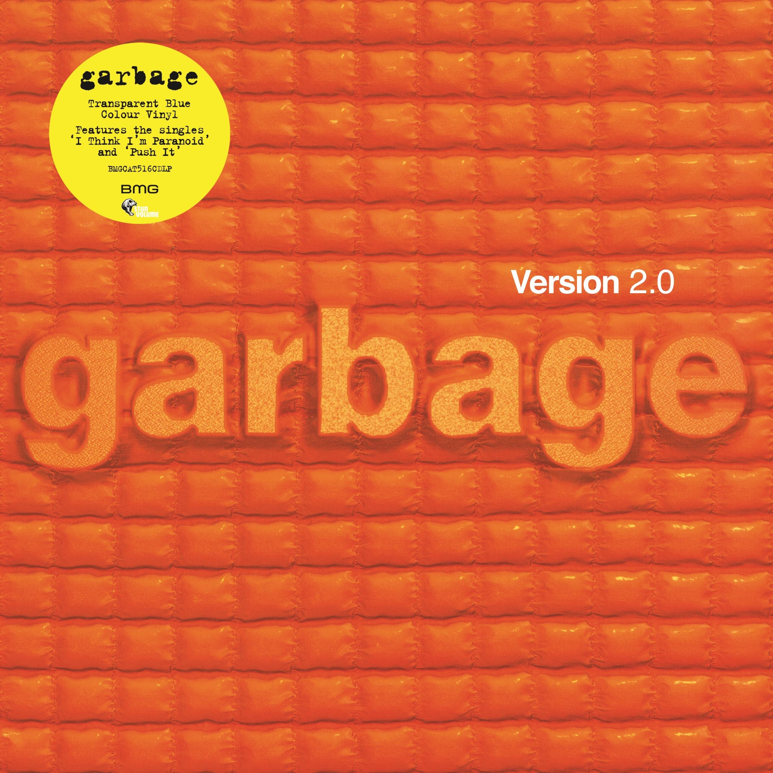 Garbage - Version 2.0: Limited Blue Vinyl 2LP